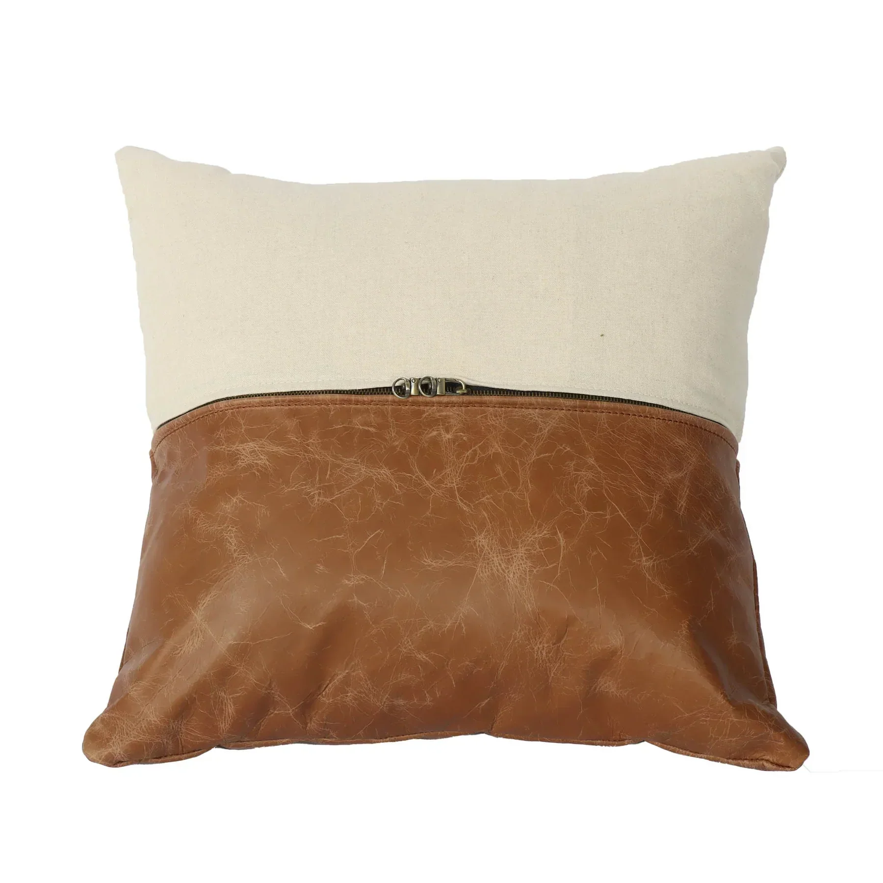 Luxury Two Tone Decorative Pillow High-Grade
