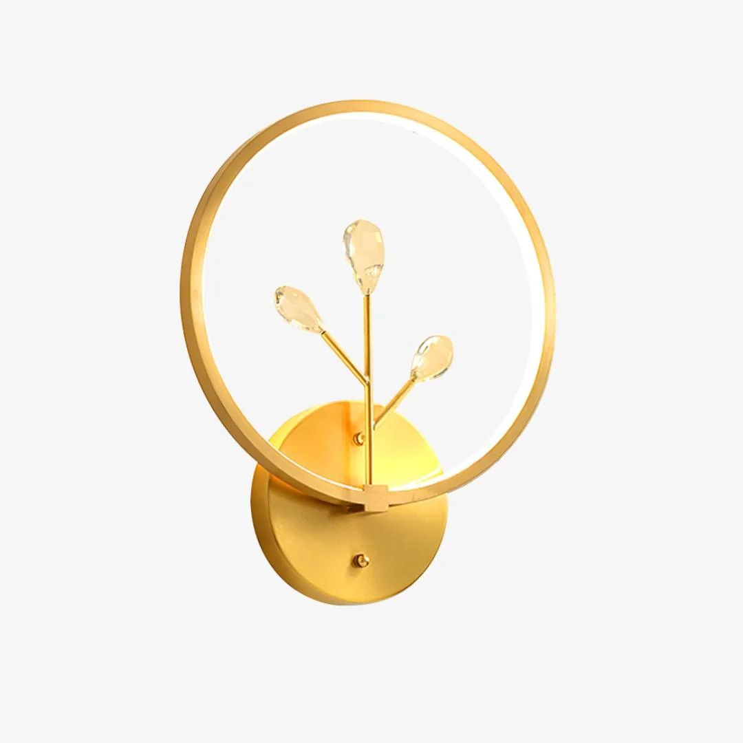 Versatile Bifurcated Crystal Wall Light Next-Generation