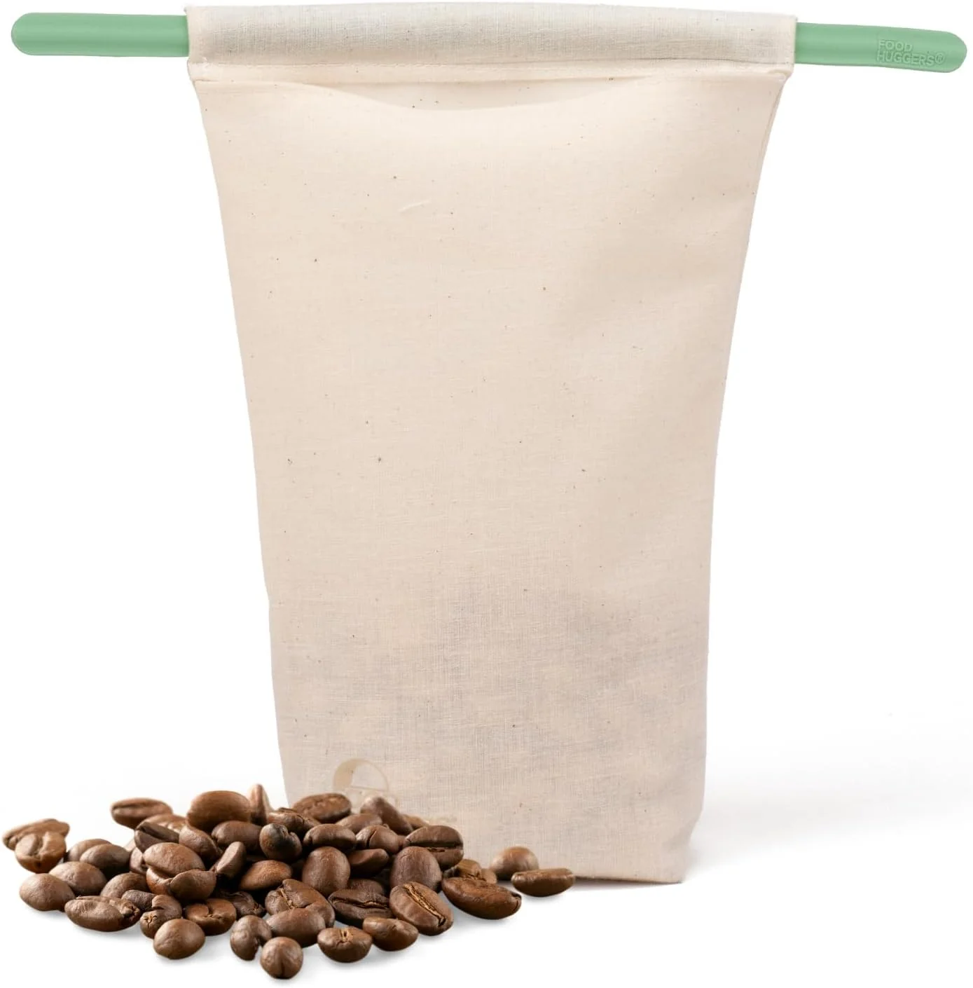 Expertly Made Food Huggers Sustainable Coffee Storage Bulk Bean Bag Eco-Friendly Zero-Waste BPA- Dishwasher Safe Silicone I for Groceries Food Breathable