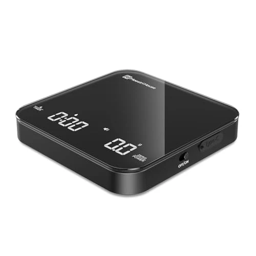 Smooth S2 Espresso Coffee Scale with Timer 0.1g Precision Shot Scale Efficient