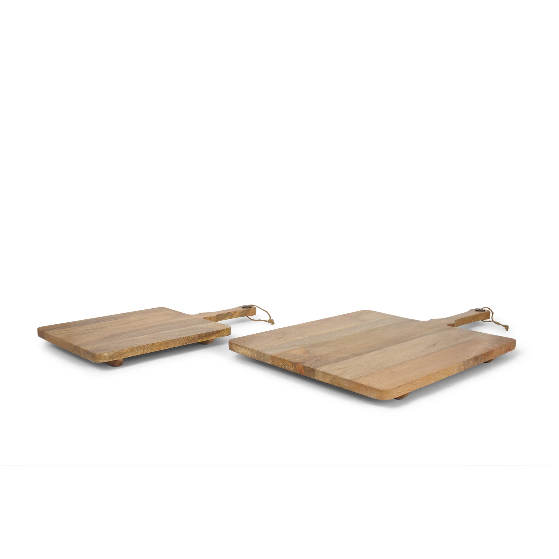 Trusted Khana Natural Solid Wood Square Serving Boards High-Performance