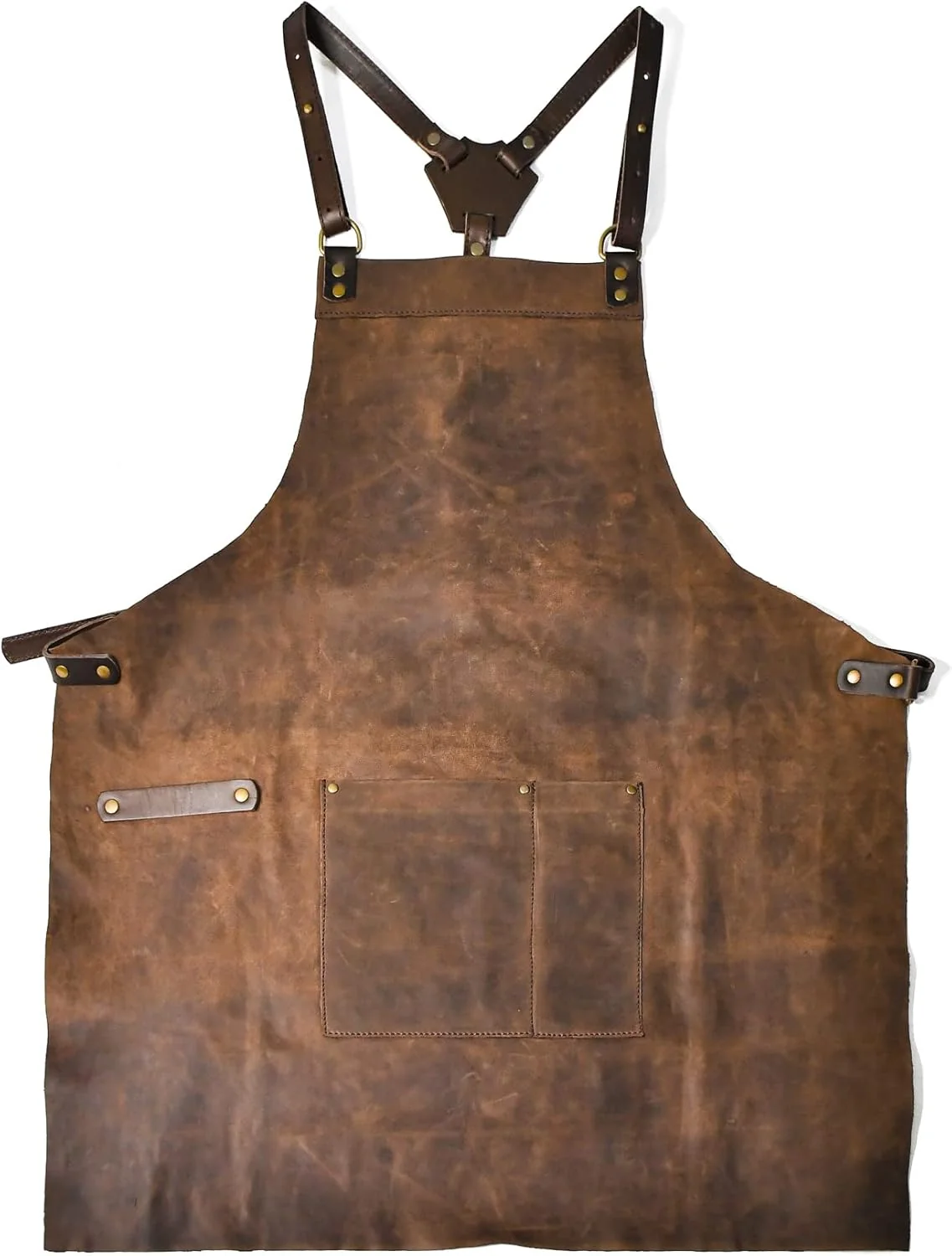 Luxury Leather Apron Barista Barber BBQ Barbecue Sustainable