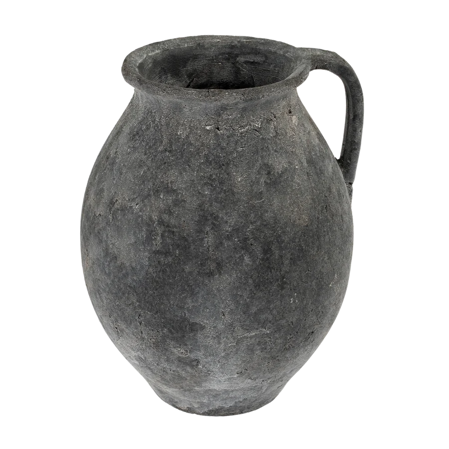 Refined Rhodes Pitcher Vase L Stone Soft