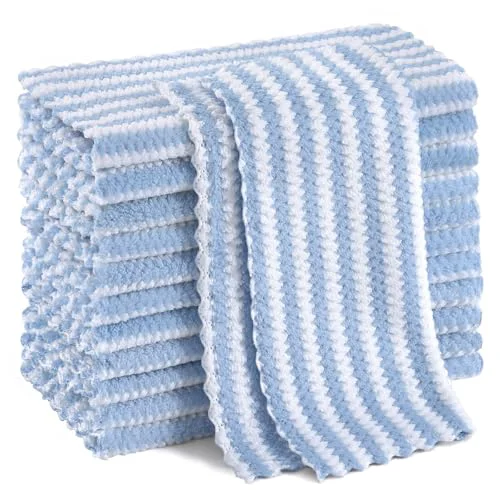 Detailed 12 Pack Coral Velvet Dish Cloths 12 Count Official