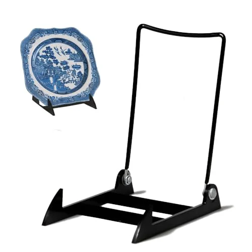 Recyclable 6.25 Black Acrylic Display Stand Made in USA 2 Count Consistent