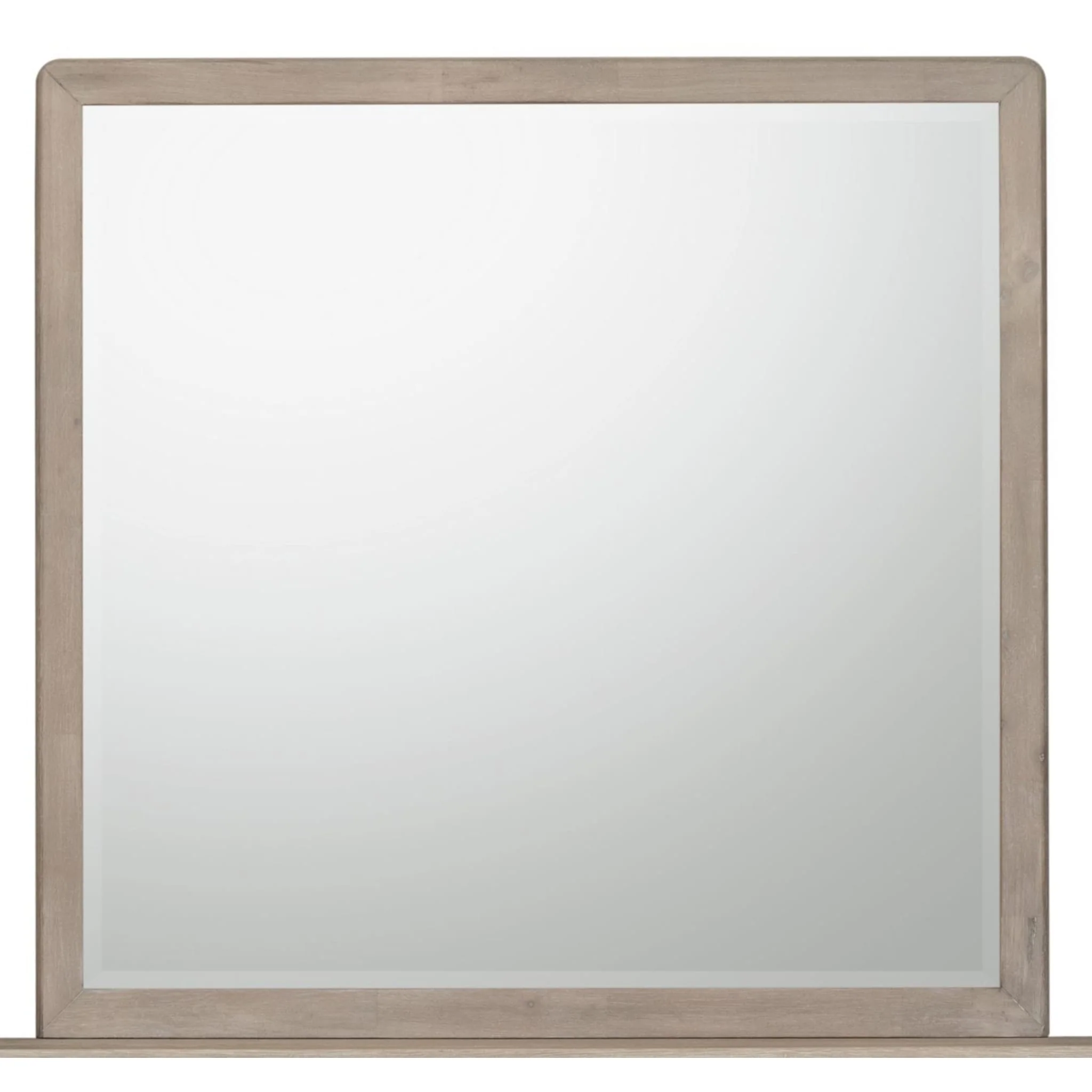 Long-Lasting Bjorn Beveled Glass Wall or Dresser Mirror in Chai Fast