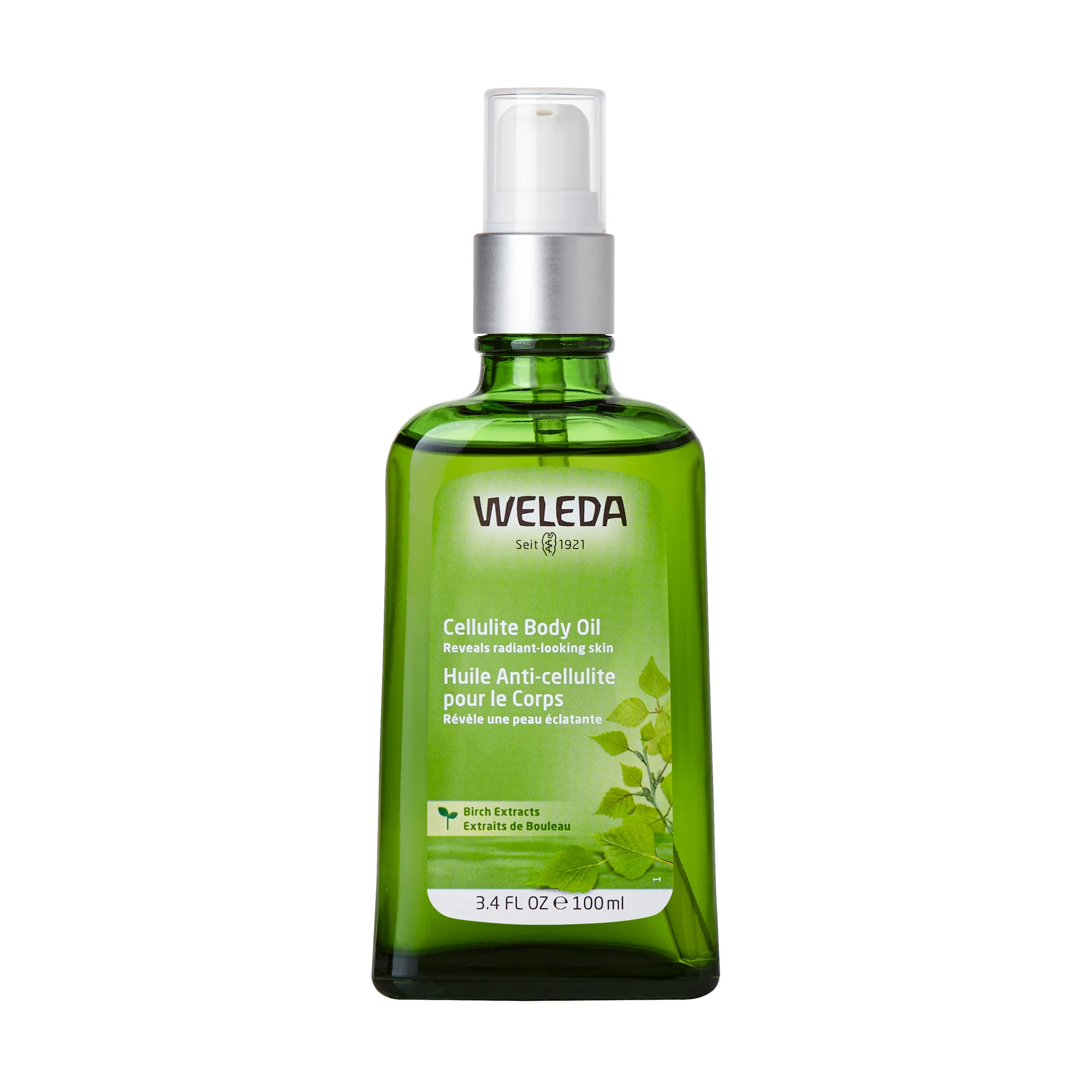 Clean Weleda Birch Cellulite Body Oil Powerful