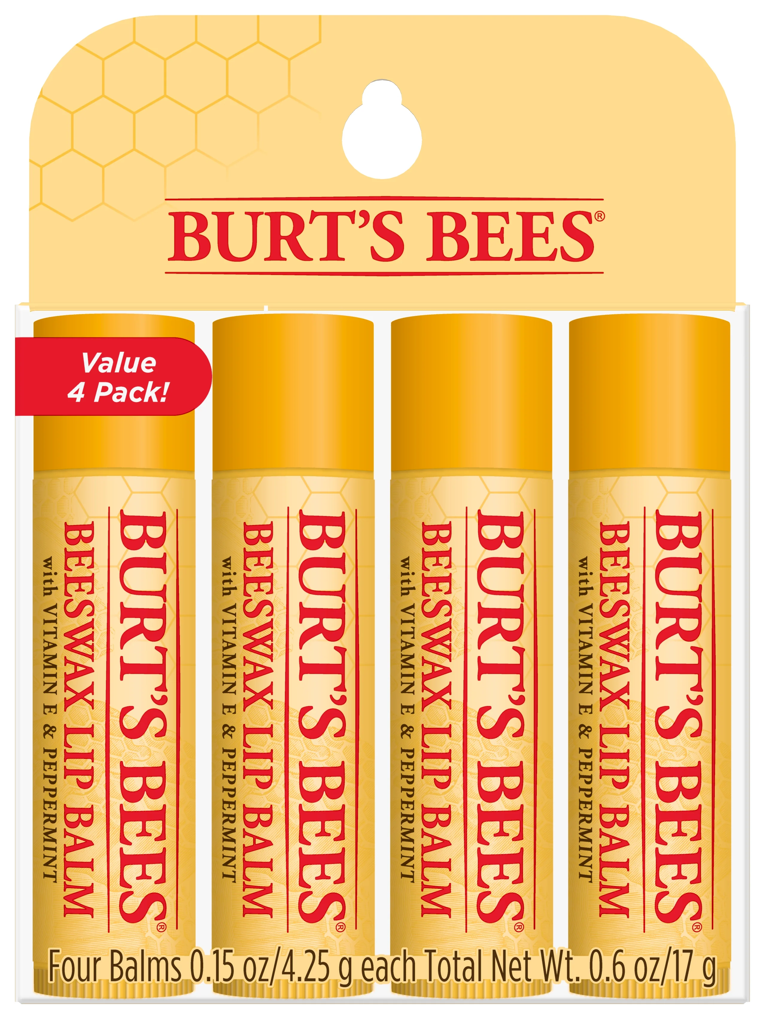 Sophisticated Burt's Bees Beeswax Lip Balm Contemporary