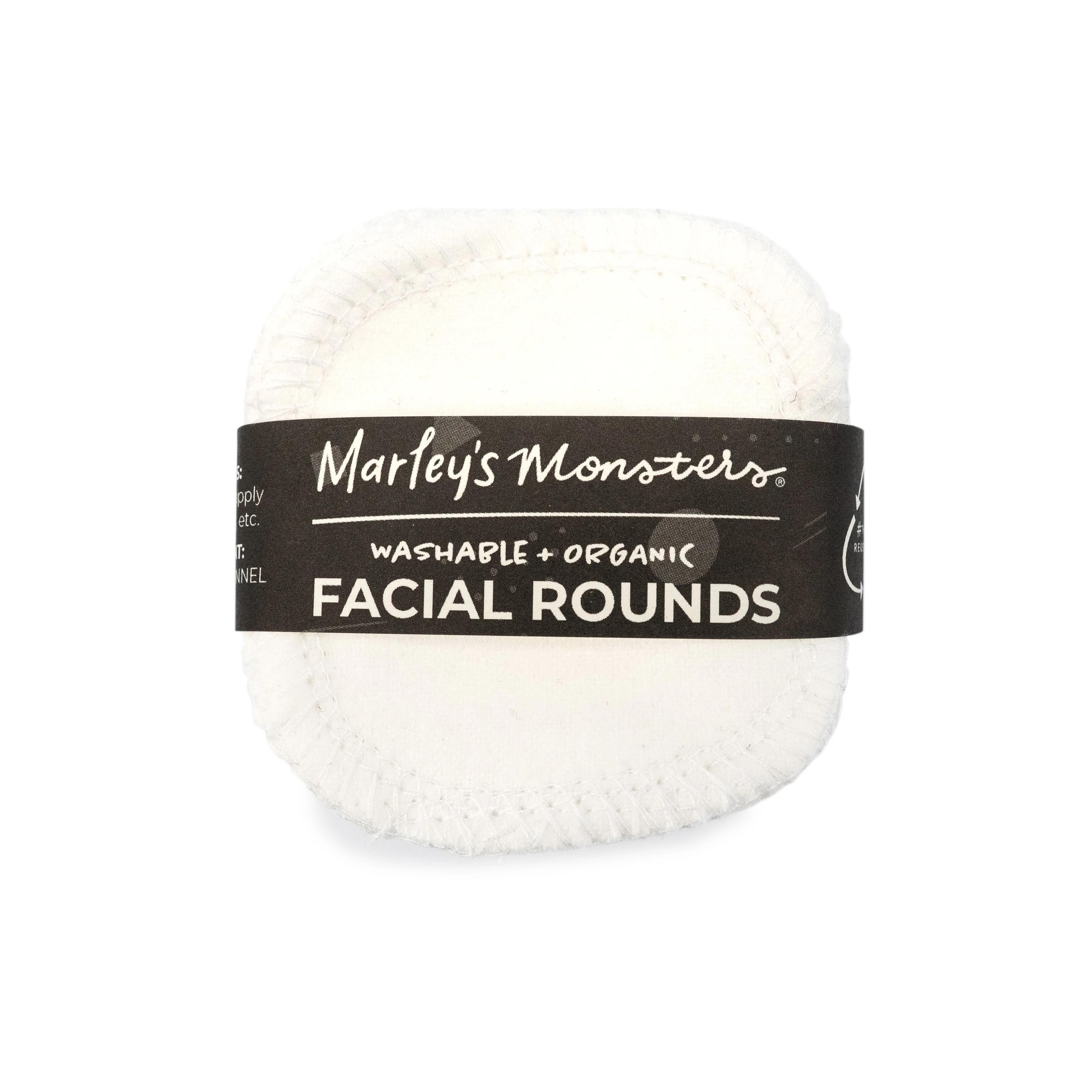 Excellent Marley's Monsters Reusable Organic Cotton Facial Rounds Safe