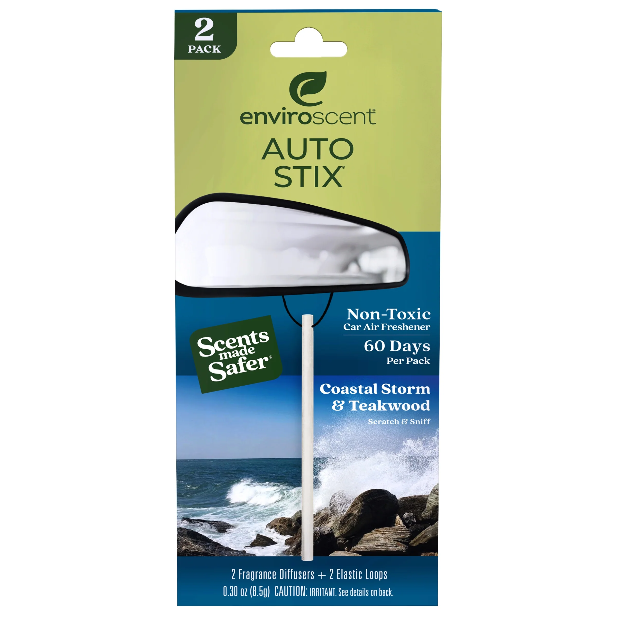 Functional Enviroscent Auto Air Freshener Stix Elite