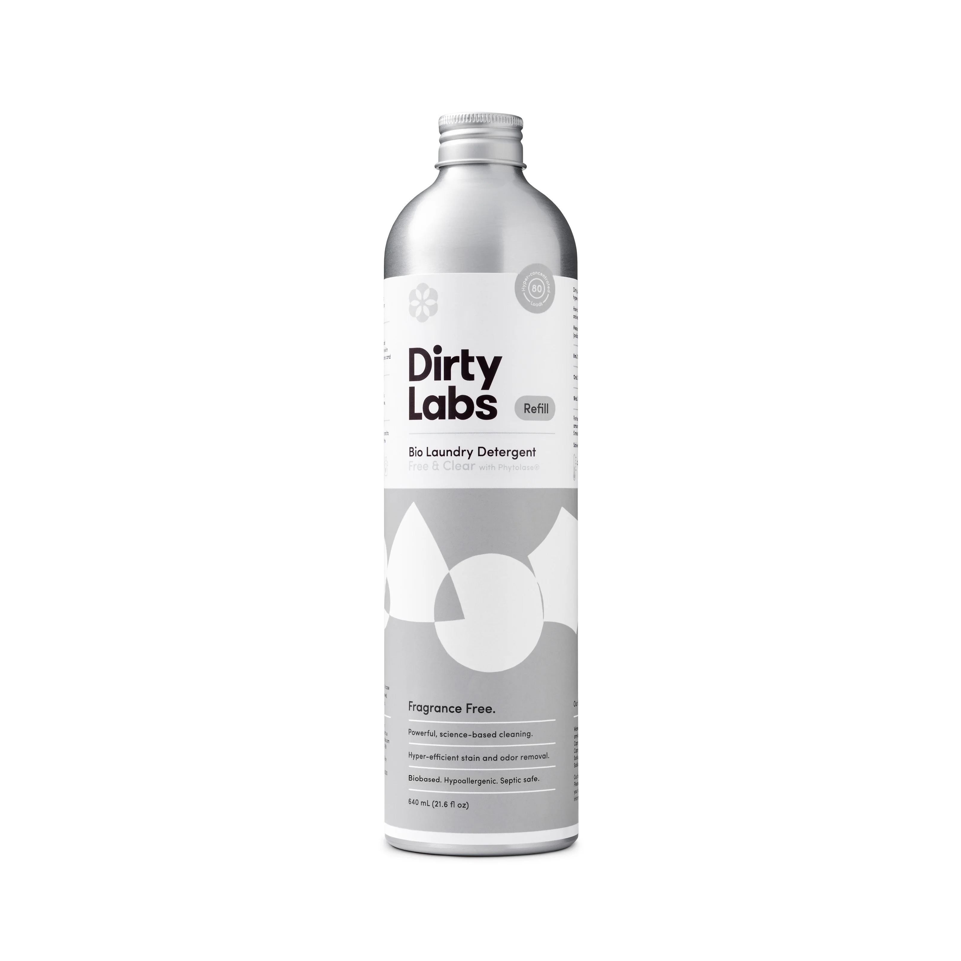 Advanced Dirty Labs Bio Laundry Detergent with Phytolase® - Clear Fine Crafted