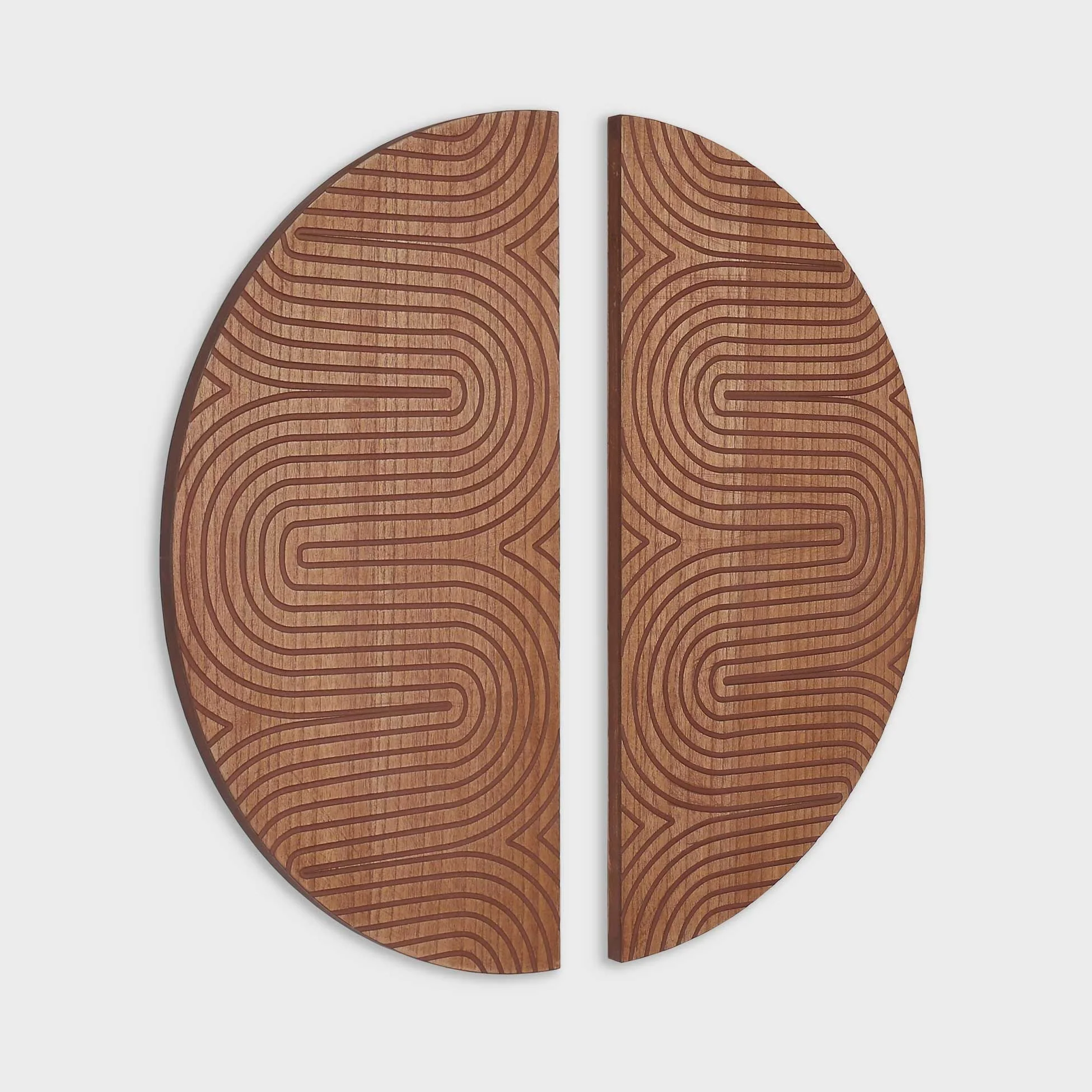 Natural Declan Wood Wall Decor Traditional