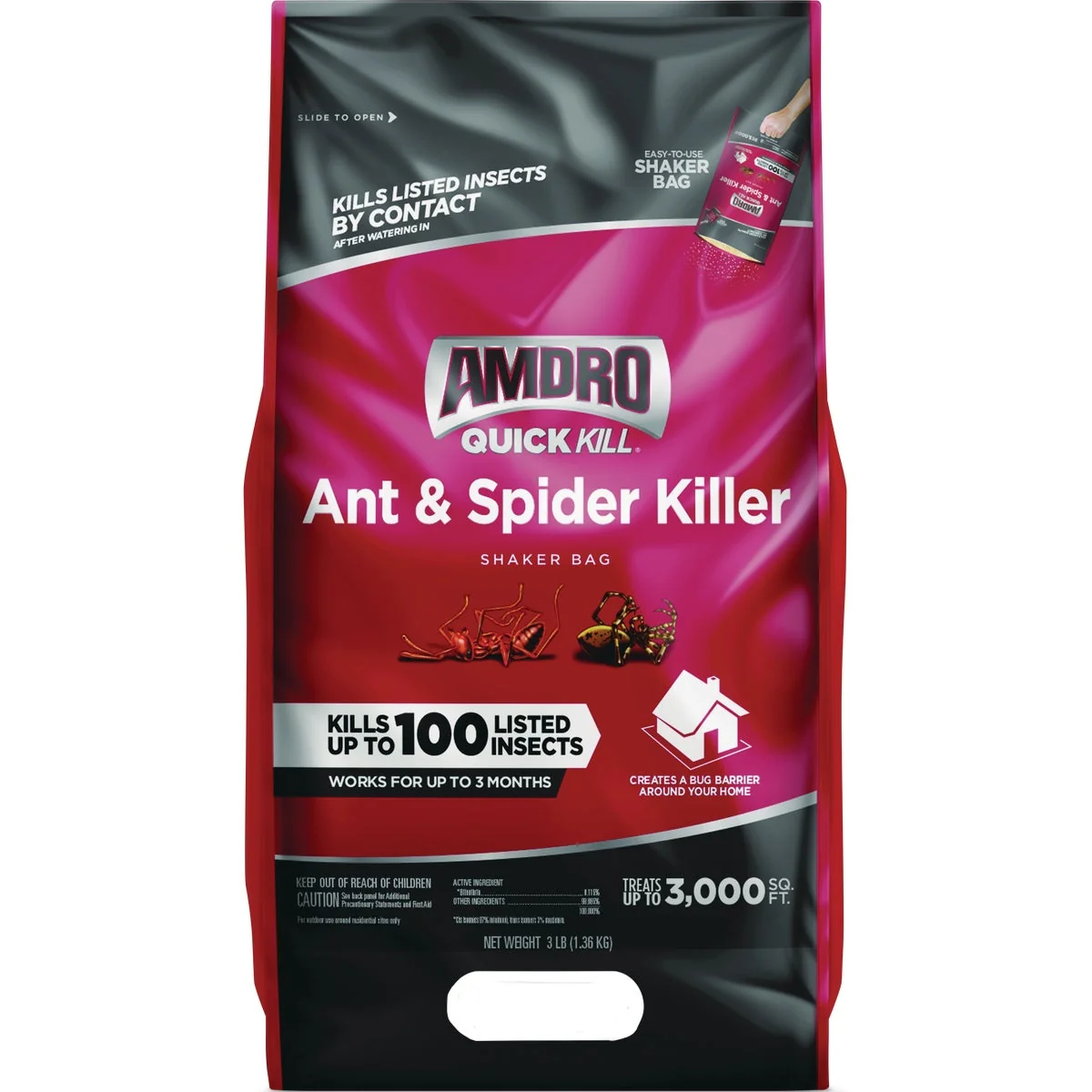 Original Design Amdro Quick Kill 3 Lb. Ready to Use Granules Ant Spider Killer High-Quality