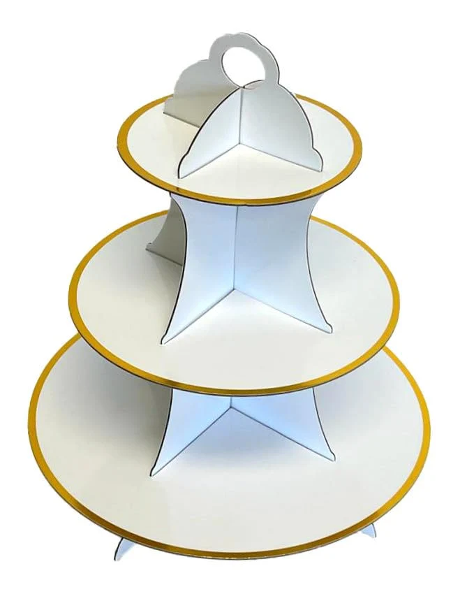 Fine Crafted White Cupcake Stand Trendy
