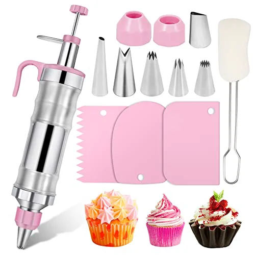 Smooth Dessert Decorating Syringe Set Organic
