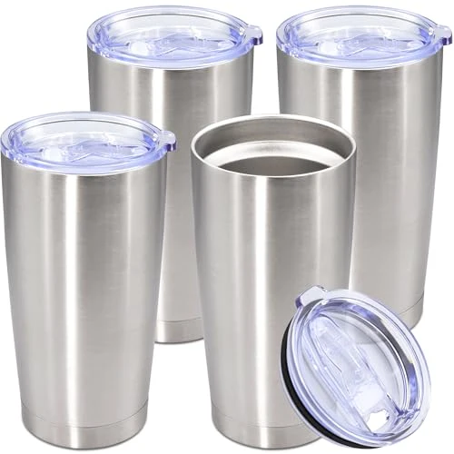 Premium Material 20oz Tumbler Stainless Steel Tumbler Coffee Tumbler with Lid SS Reusable