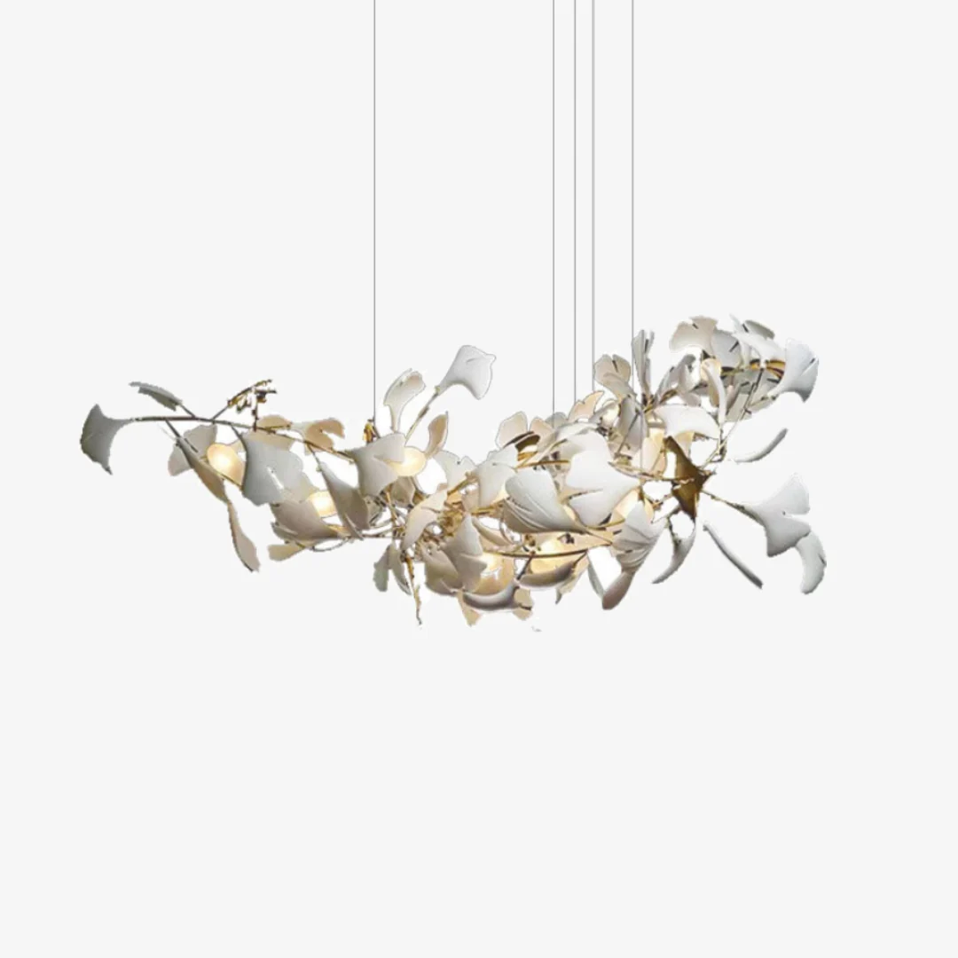 Secure Arc Shape Ginkgo Chandelier Trusted