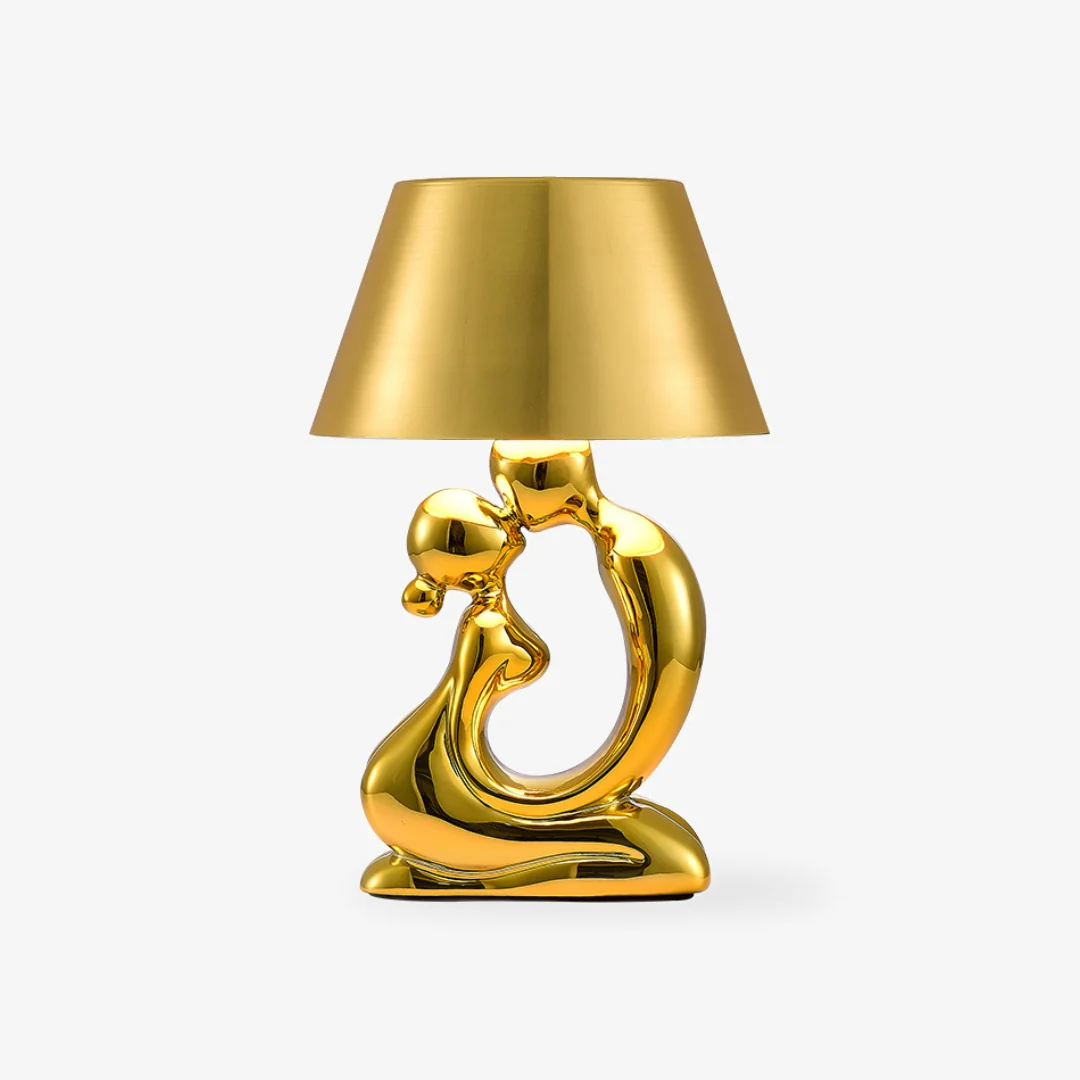 Traditional Electroplated Romantic Table Lamp Efficient