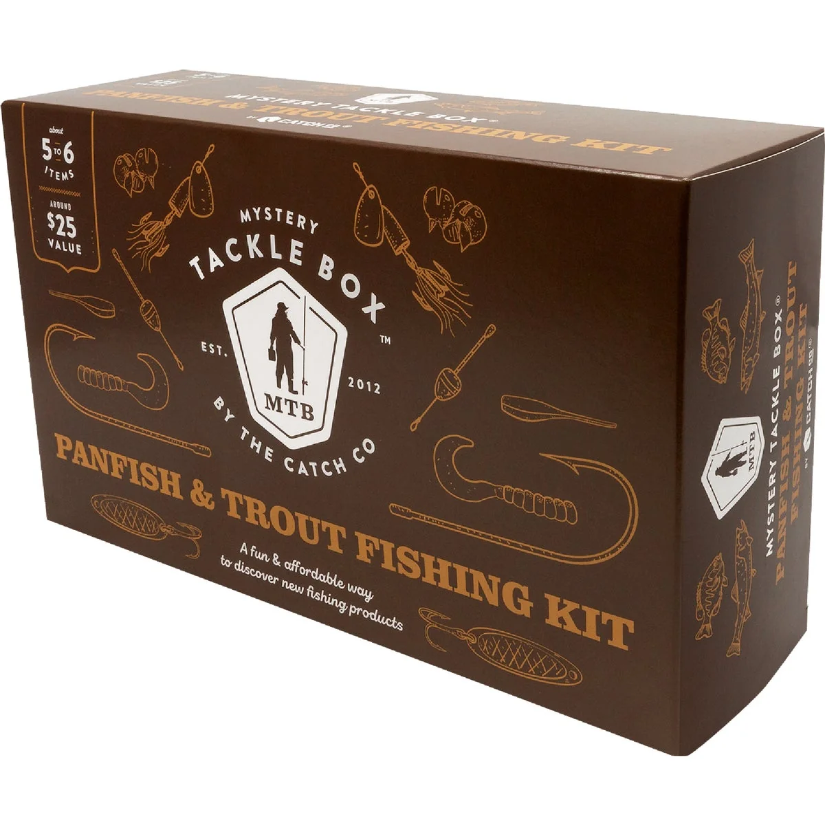 First-Class Mystery Tackle Box Panfish Trout Regular Fishing Kit Smooth