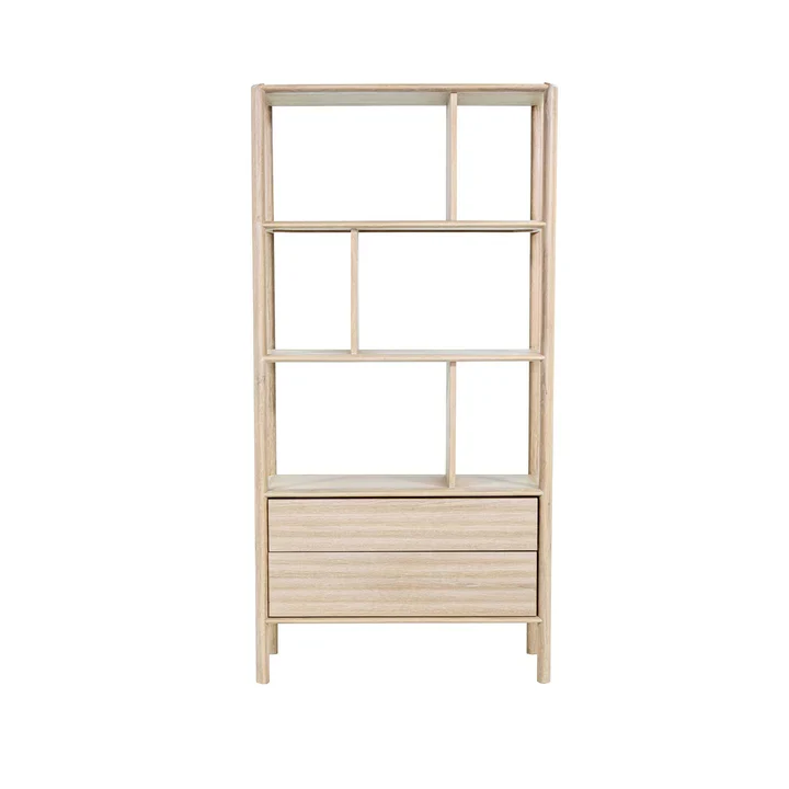Pure Runway Bookcase - Light Oak Versatile