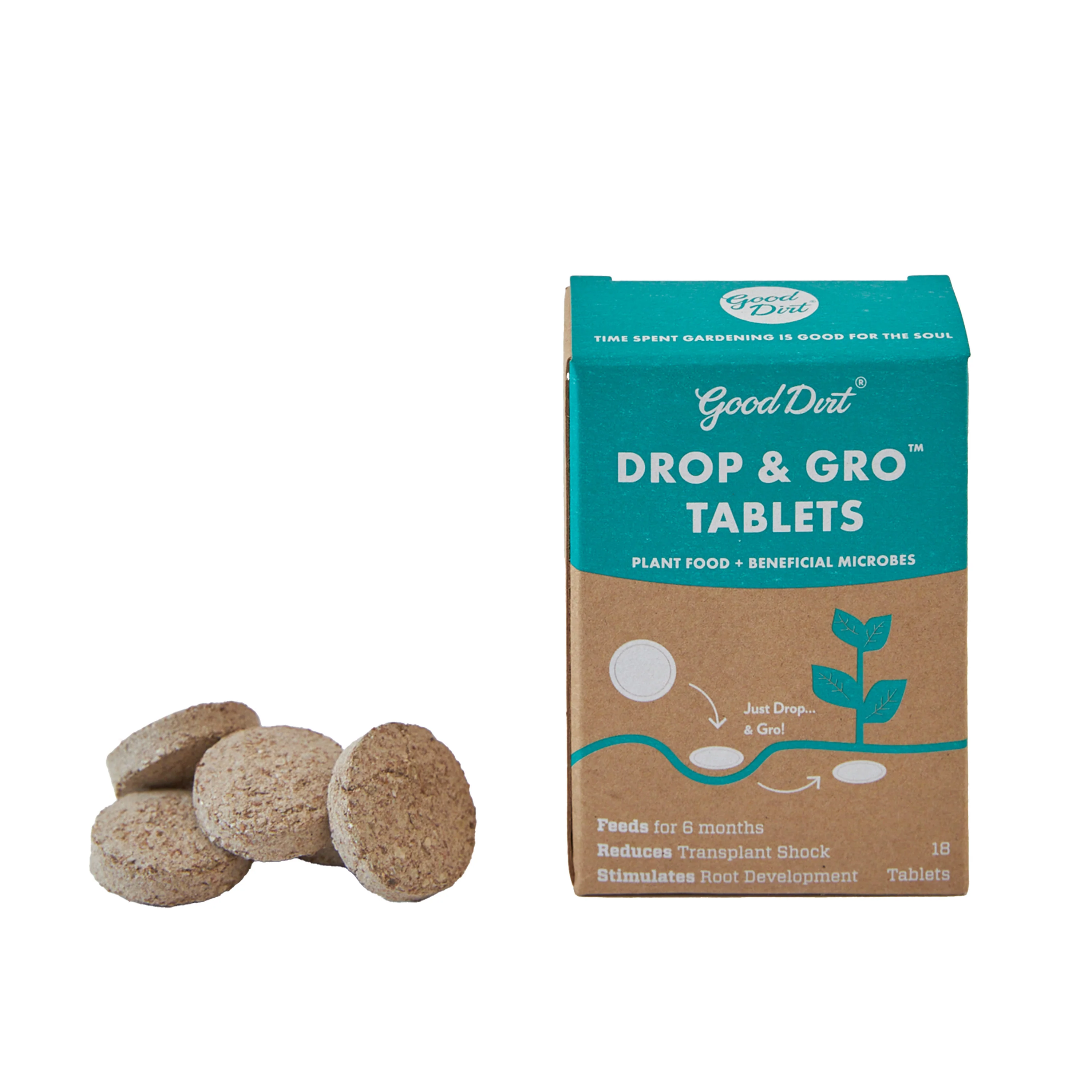 Consistent Good Dirt Drop Gro Tablets High-Grade