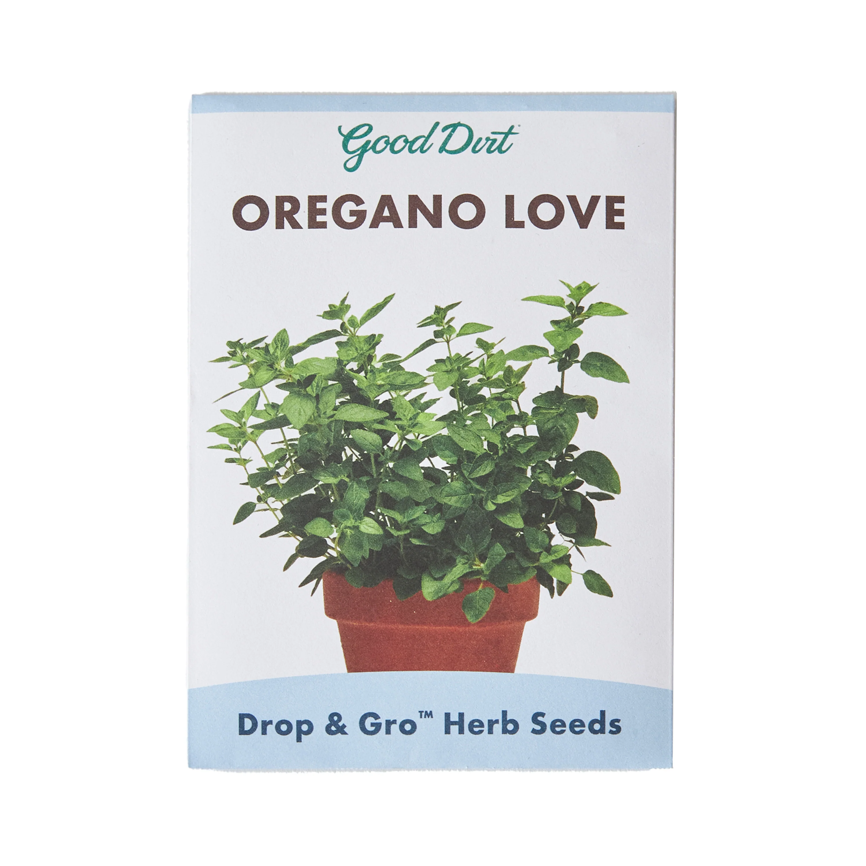 Clean Good Dirt Drop Gro Oregano Seed Pods – Herb Garden Grow Kit Lightweight