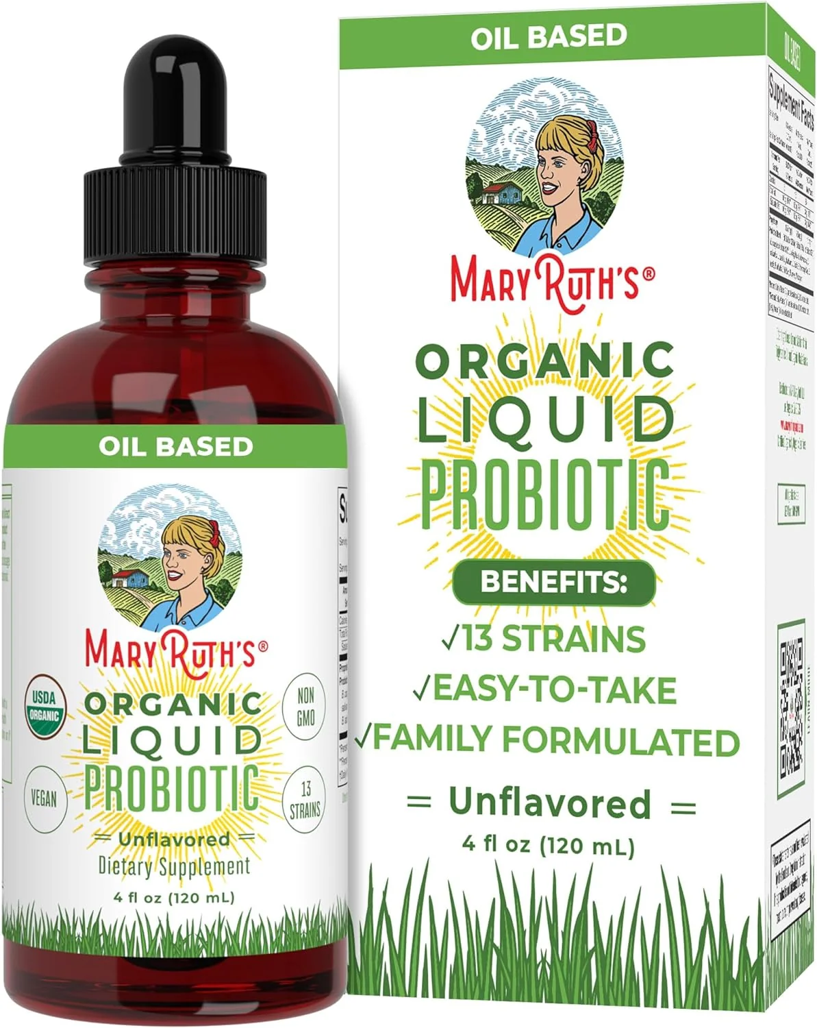 Contemporary MaryRuth's Organic Liquid Probiotics User-Friendly