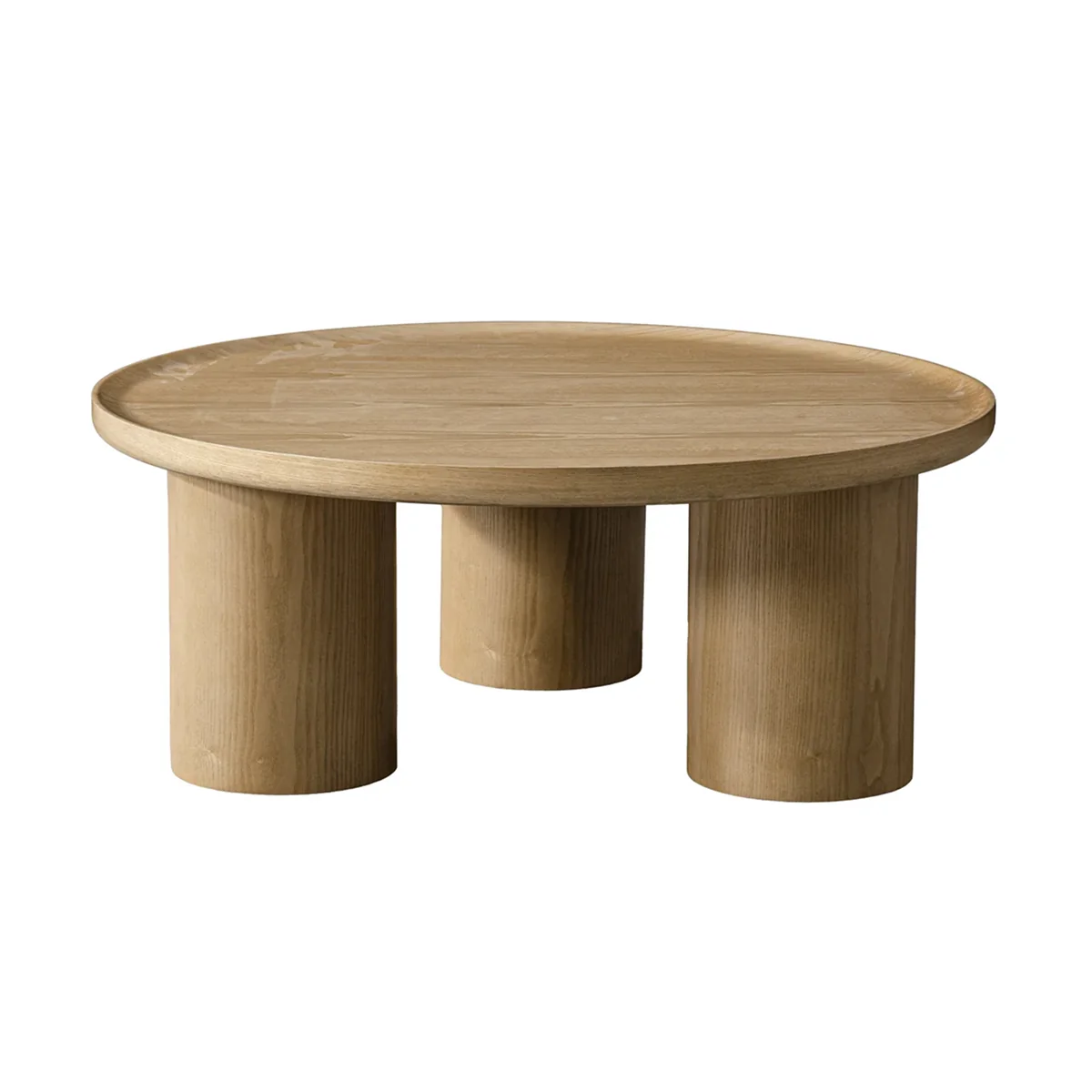 Advanced Viggo Round Coffee Table – Natural High-Performance