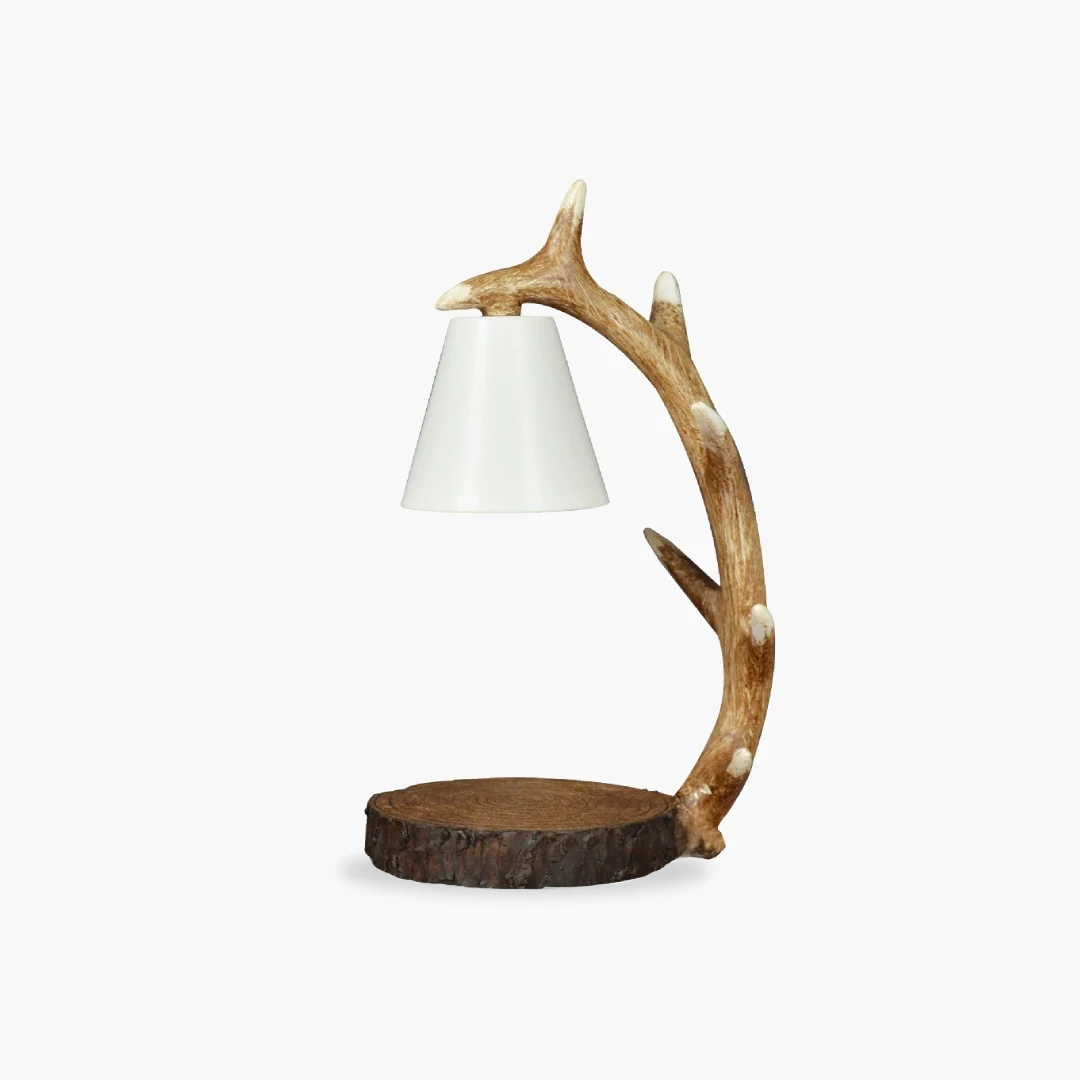 Sophisticated Nordic Antler Table Lamp Solid