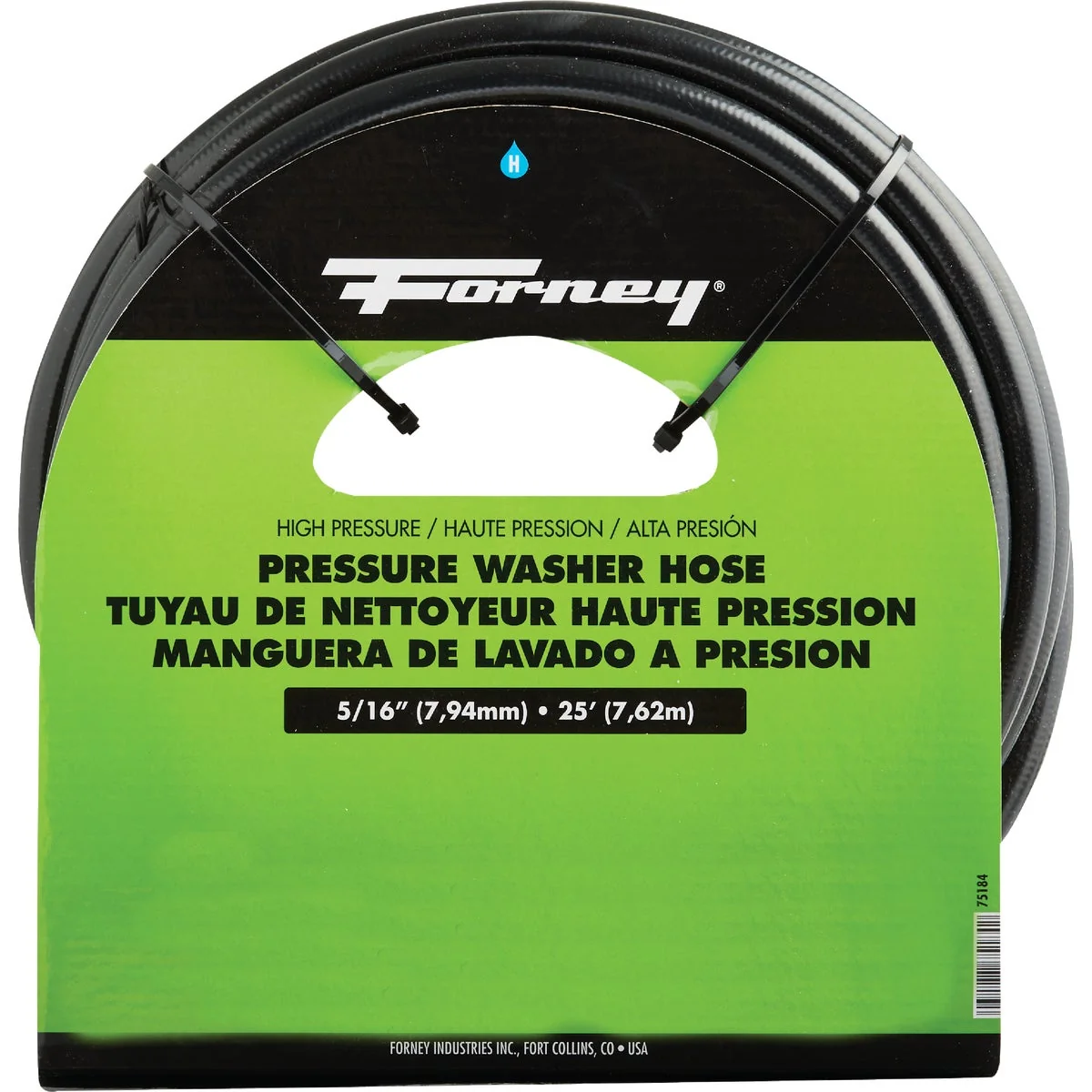 Responsible Forney 5 16 In. x 25 Ft. High Pressure Hose Specialty