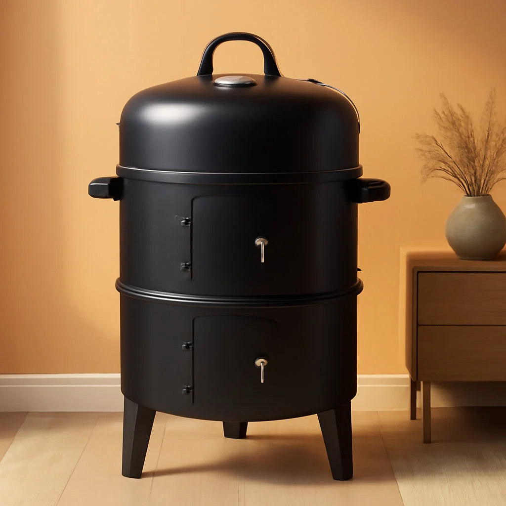 Sustainable 16 Inch Vertical Charcoal Smoker Grill Thermometer Flexible