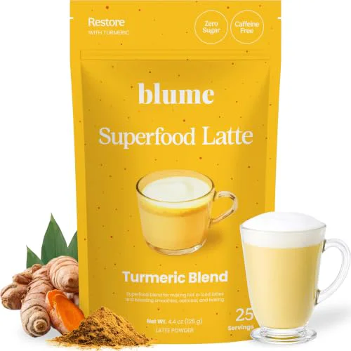 Natural Turmeric Superfood Latte 4.4 Ounce Trendy