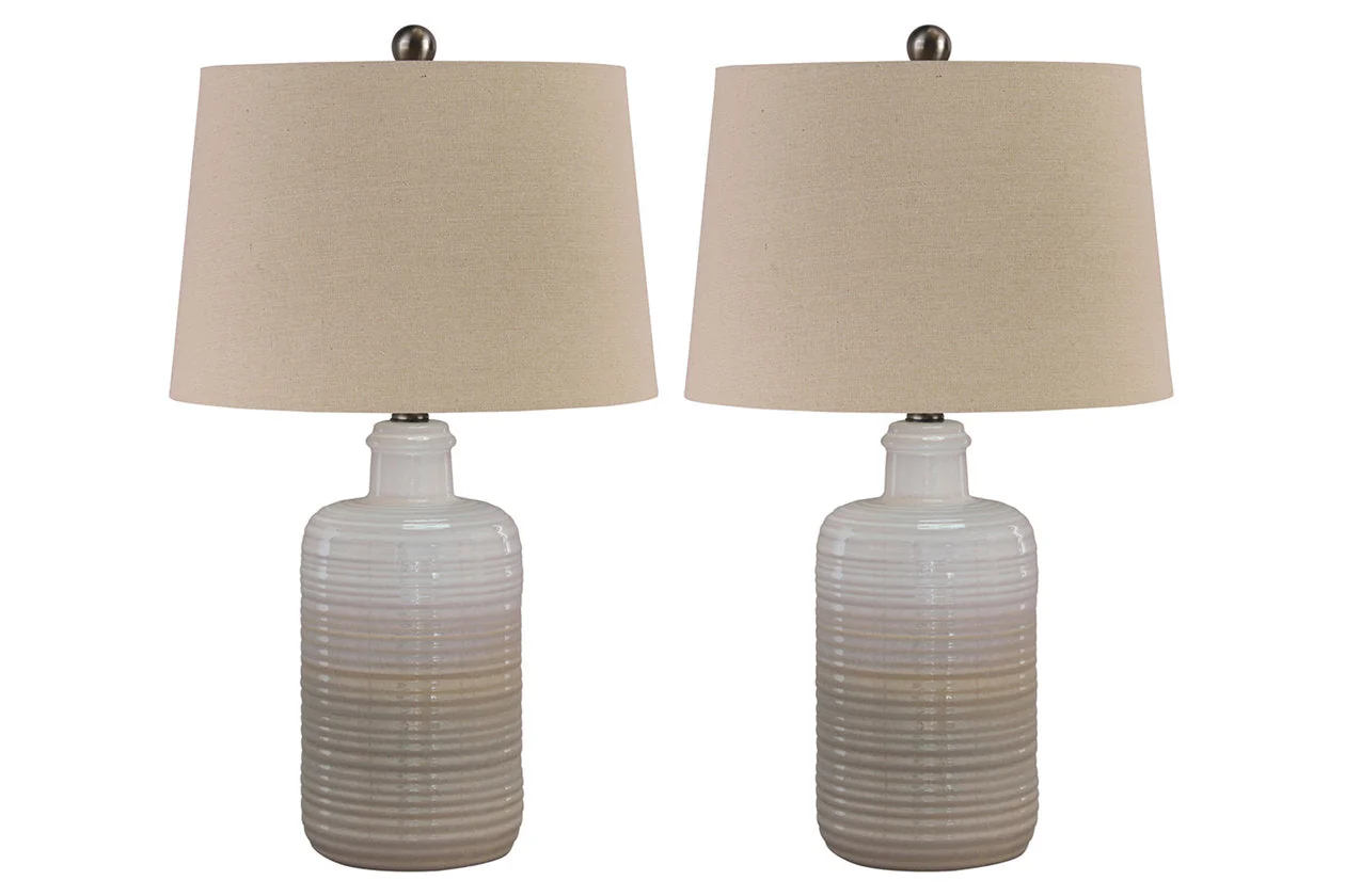 Eco-Friendly Marnina Table Lamp Set of 2 Safe