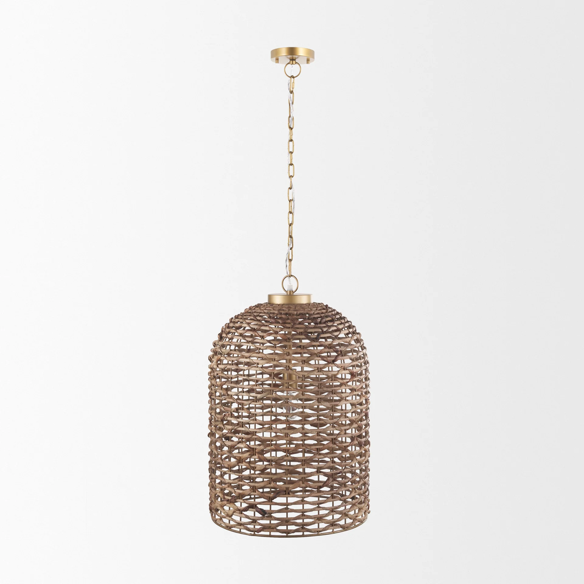 Reusable Sana Tall Watergrass Pendant Light Fine