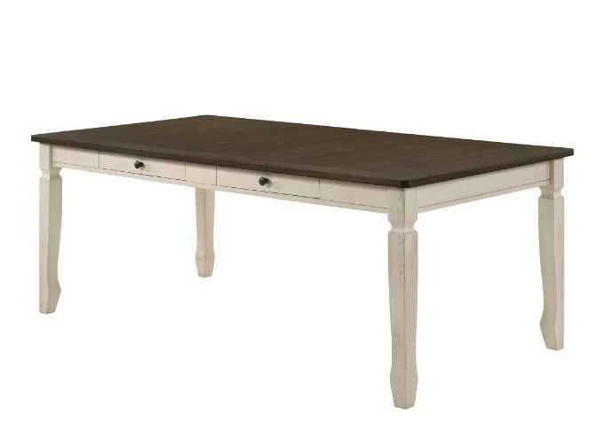 Original Design Fedele - Dining Table - Weathered Oak Cream Healthy