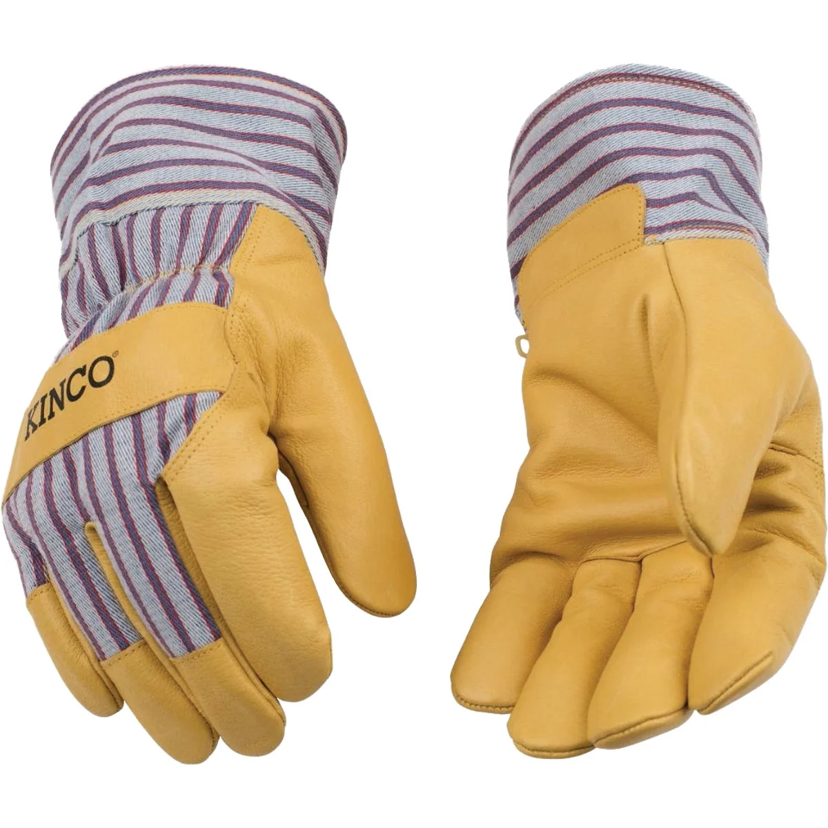 Advanced Kinco Otto Striped Men's Medium Pigskin Leather Palm Winter Work Glove Optimized