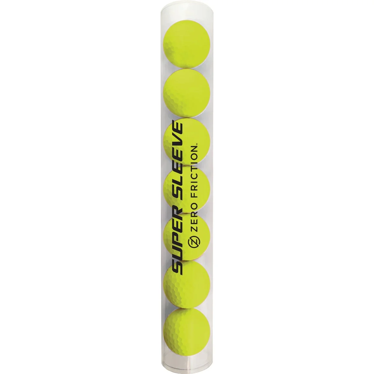 Convenient Zero Friction Yellow Golf Balls 7-Pack Fine Crafted