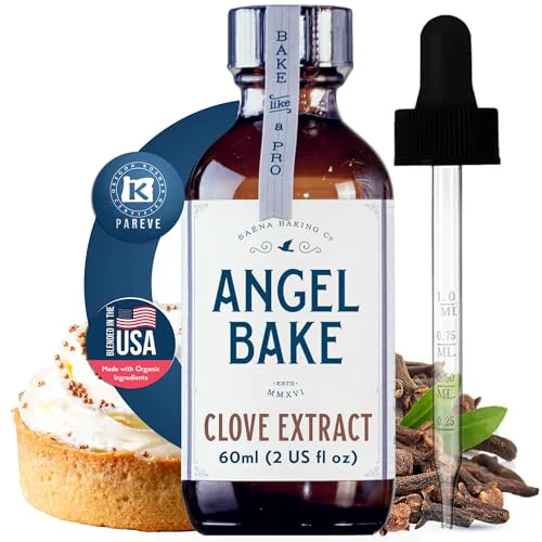 Premium Material Angel Bake Pure Clove Extract 2 Fl Oz First-Class