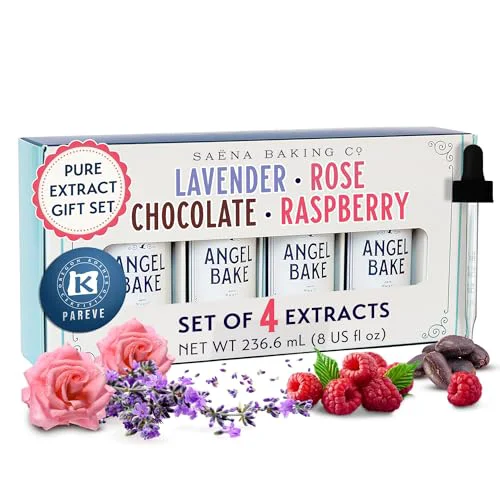 Organic Angel Bake Extract Gift Set 8.16 Fl Oz High-End