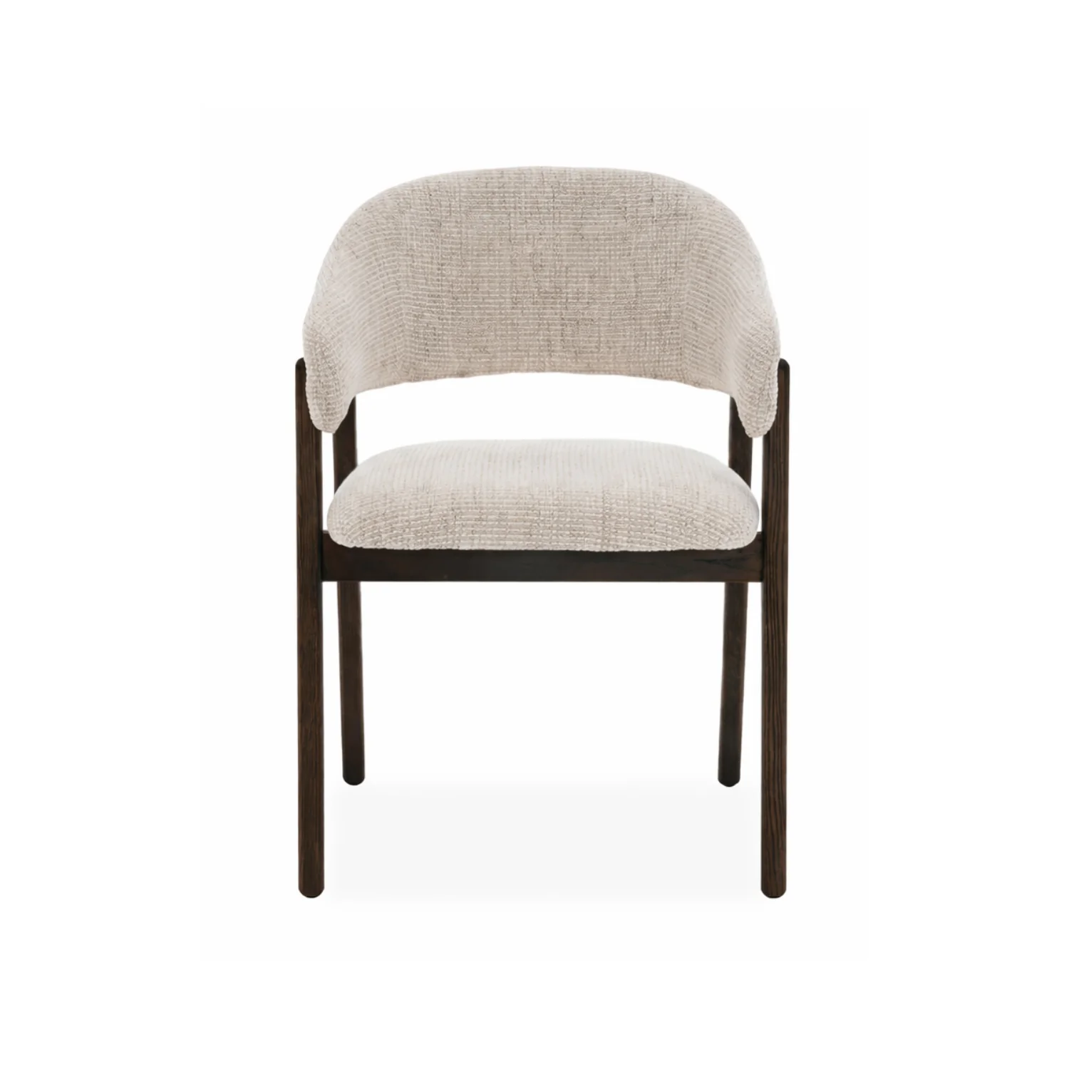 Optimized Fiol Dining Chair – Beige Upholstery Dirty Oak Wood Frame Verified
