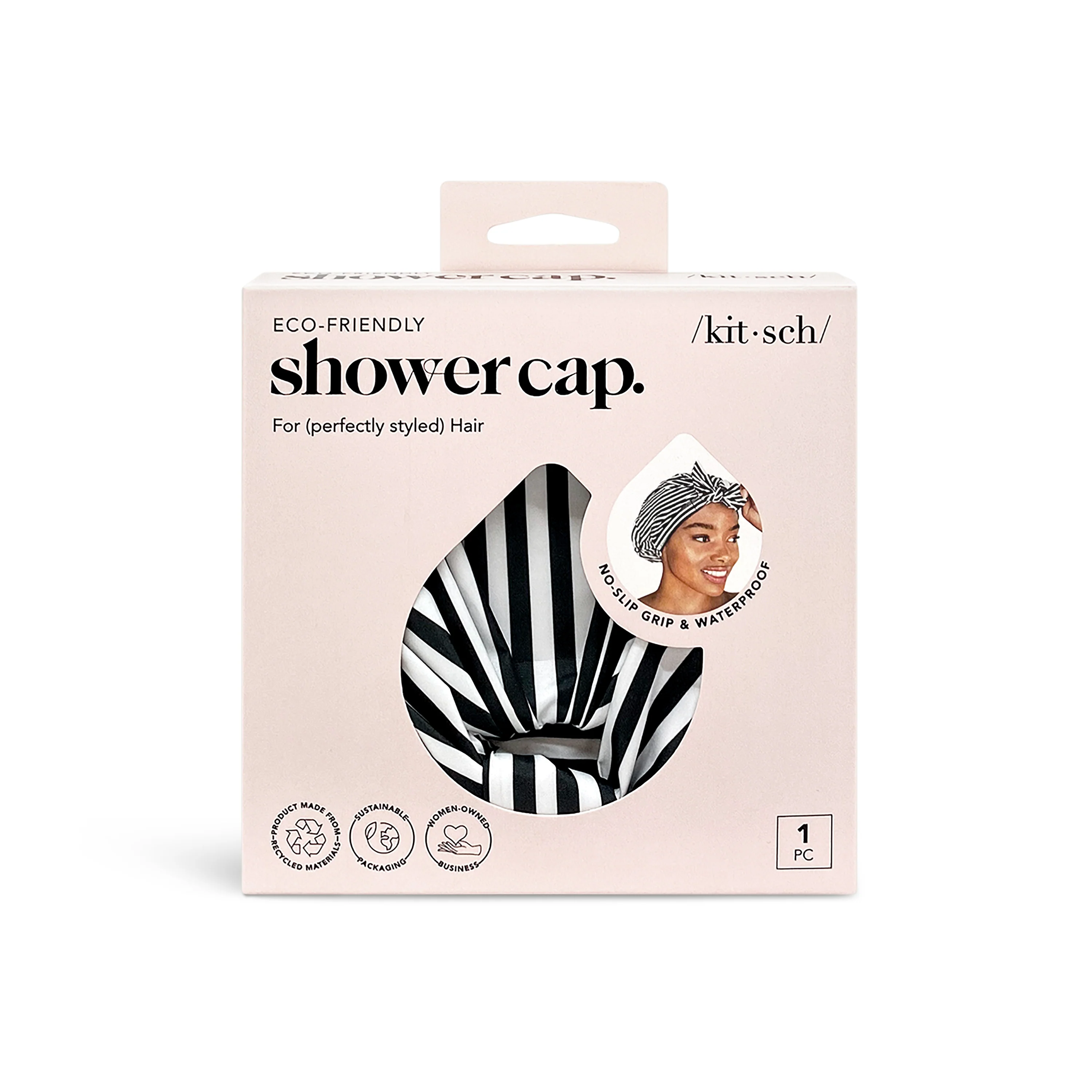 Pure Kitsch Recycled Polyester Luxe Shower Cap Consistent