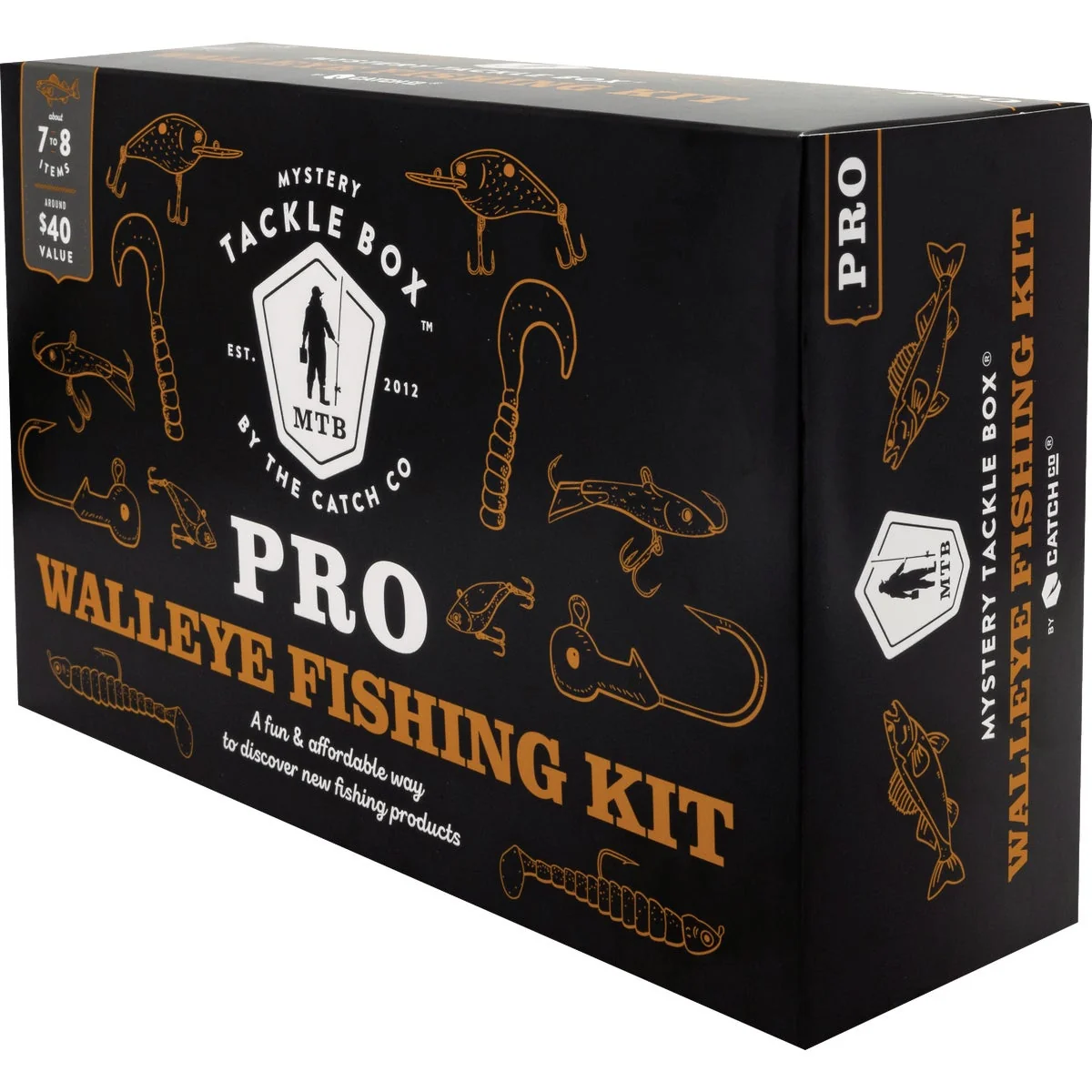 Consistent Mystery Tackle Box Walleye Pro Fishing Kit Lightweight