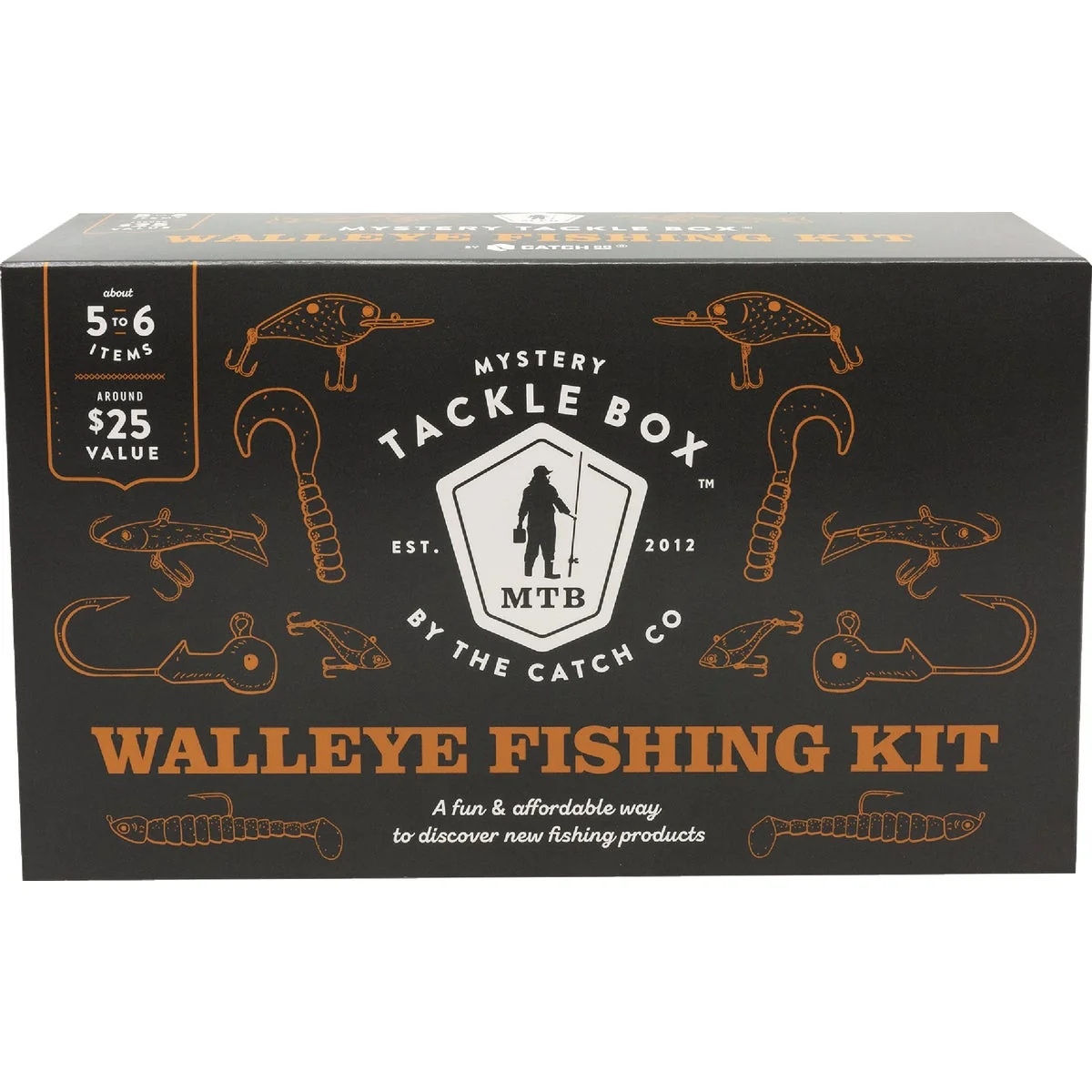 Expertly Made Mystery Tackle Box Walleye Regular Fishing Kit Versatile
