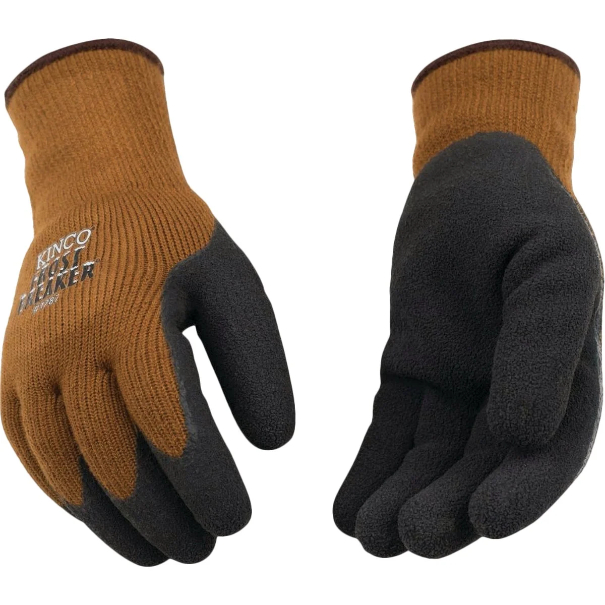 Efficient Kinco Frost Breaker Men's Medium Acrylic Knit Shell Latex Coated Palm Glove Traditional