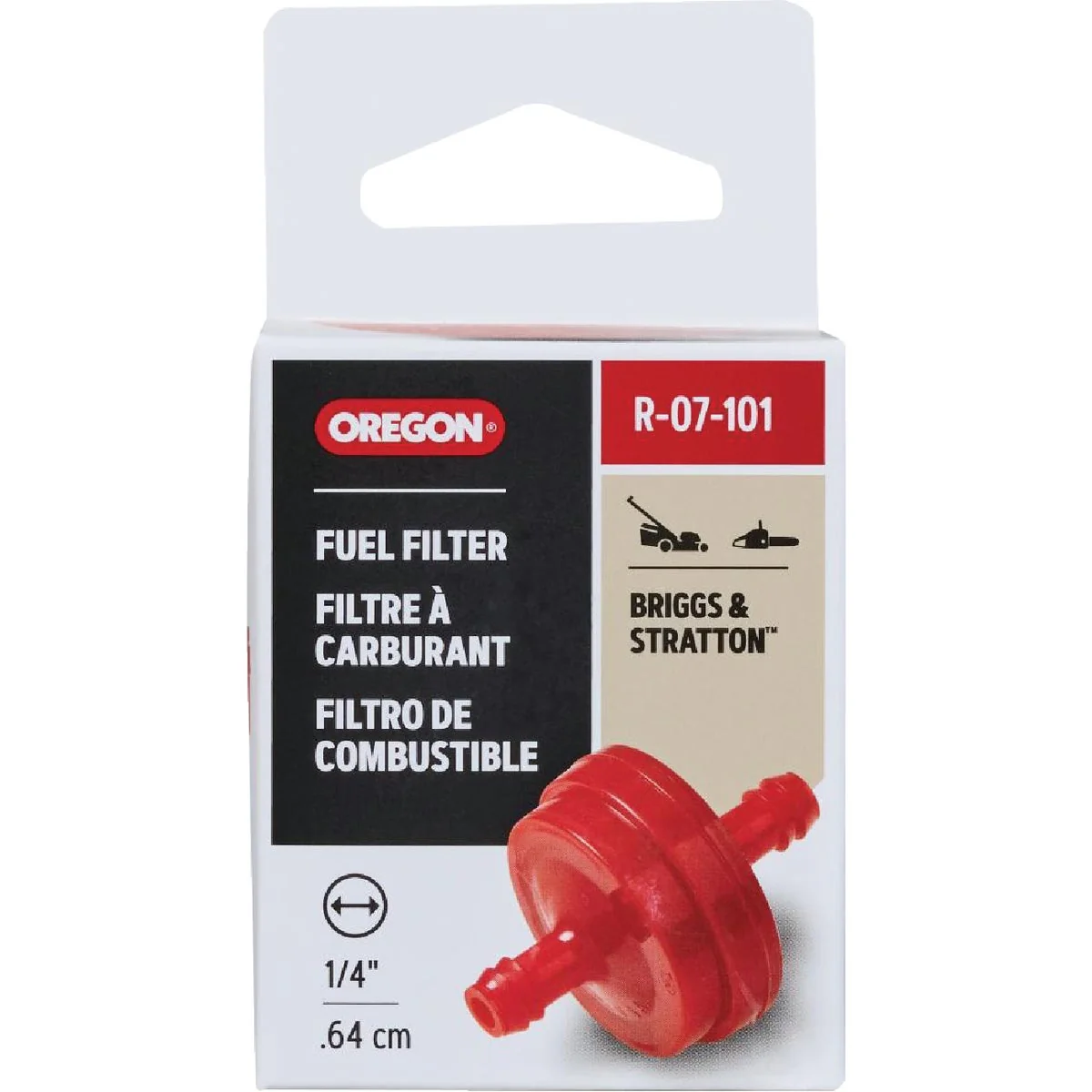 Unique Oregon R-07-101 125 Micron Inline Fuel Filter Original Design