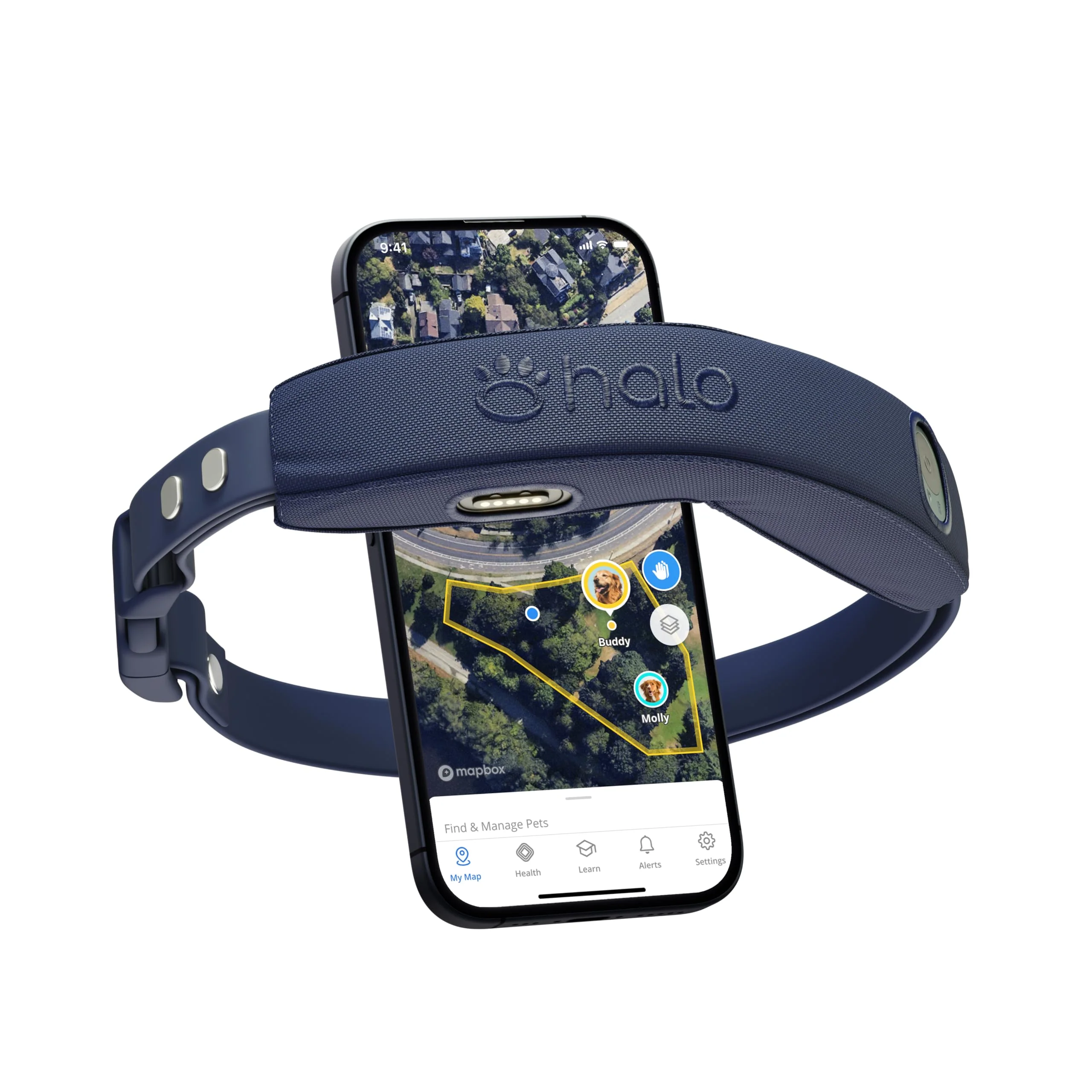 Fine Crafted Halo Collar 4 GPS Wireless Dog Fence Training Collar -Time Tracking High-Grade