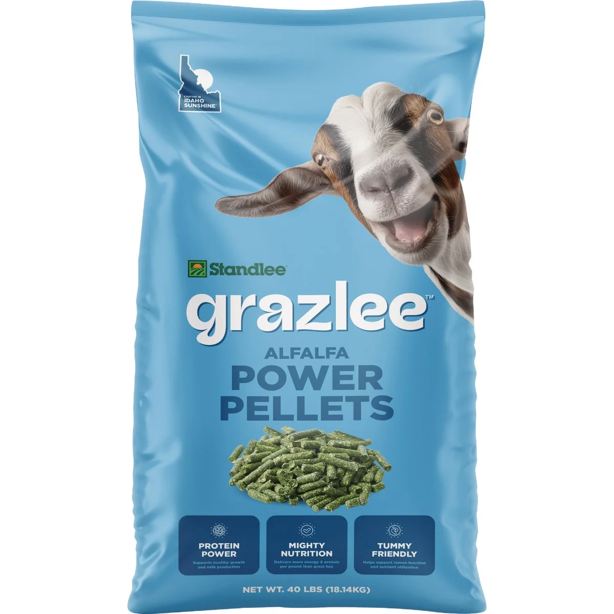 Luxury Standlee Grazlee 40 Lb. Goat Power Pellets High-Grade