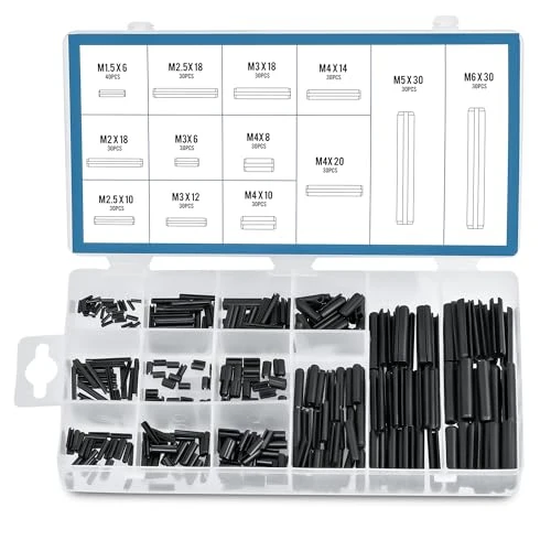 Natural 400pc Roll Pin Set 400 Count Carefully Designed
