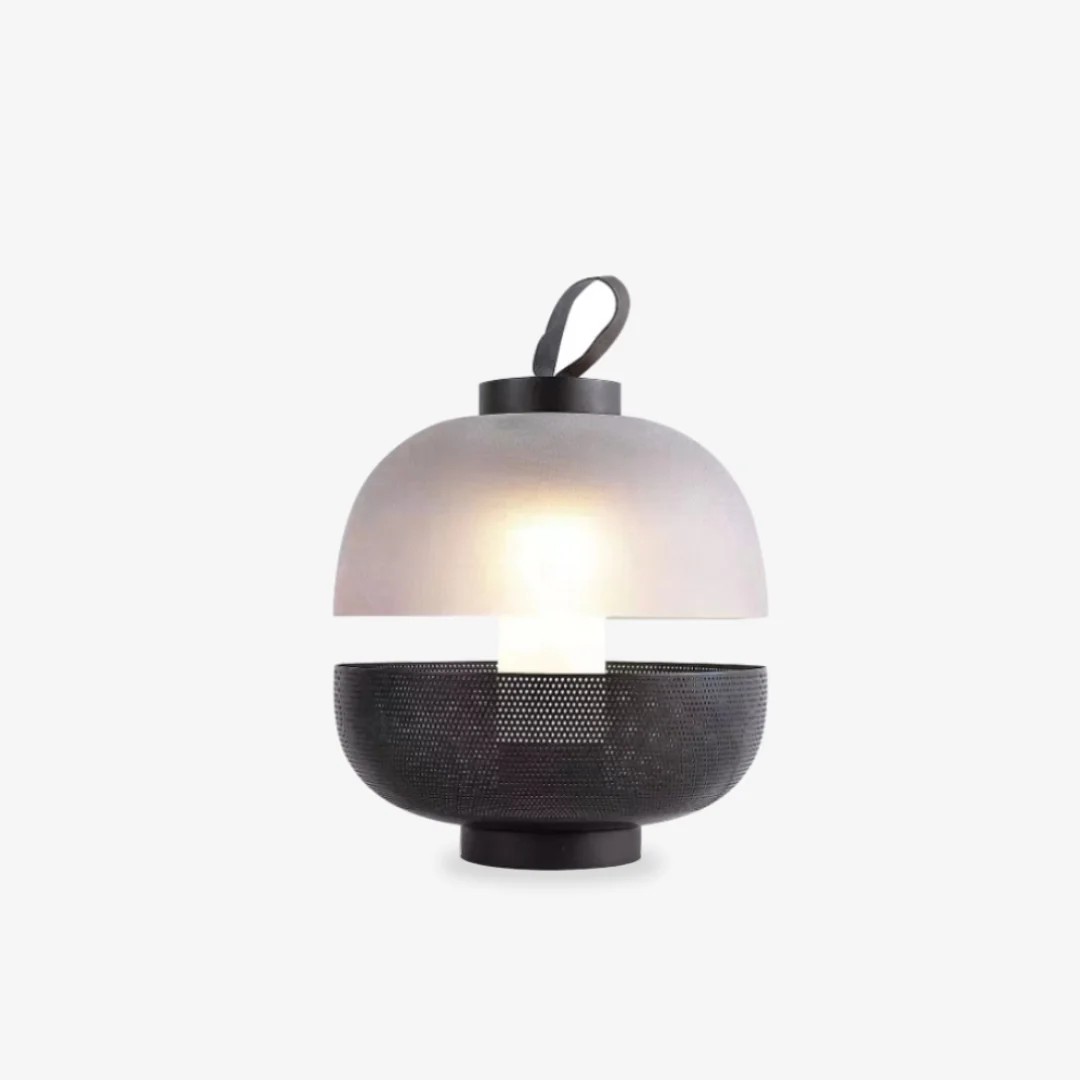 Consistent Modern Frosted Glass Table Lamp Comfortable