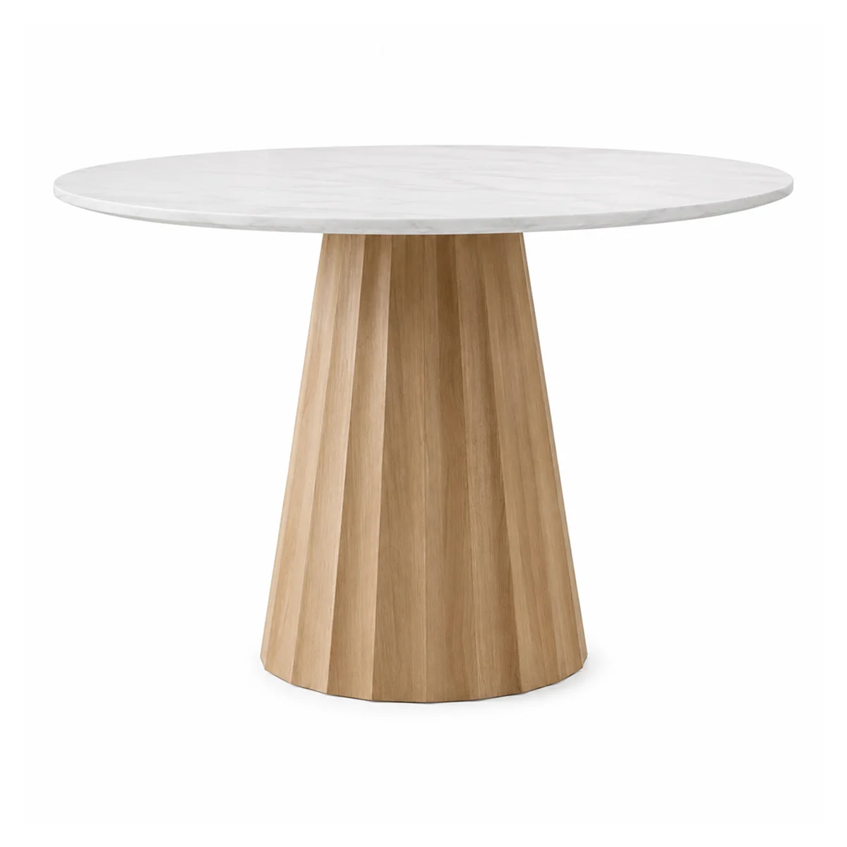 Sophisticated Naveen 42 Dining Table Natural Modern